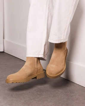 Seamless Internal Structure Saint Morta Chunky Chelsea Boot Tan