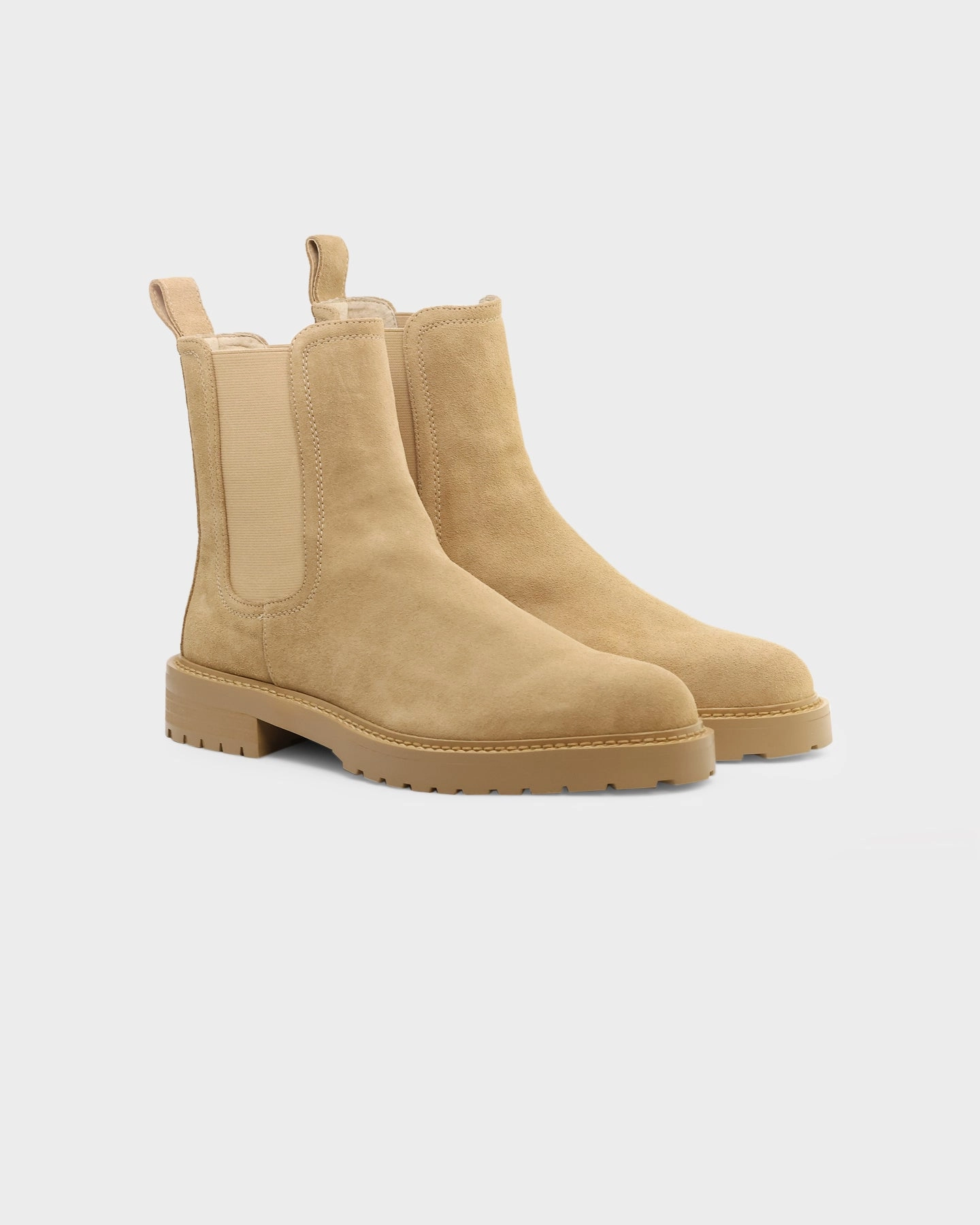 Saint Morta Chunky Chelsea Boot Tan neon Grip