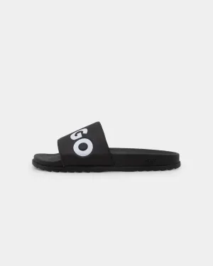 Hugo Boss Match It Slides Black Street Sneakers Noise Reducing