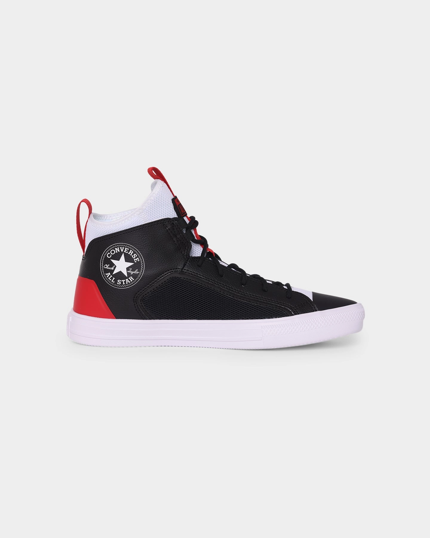 Converse Chuck Taylor All Star Ultra Black/White/University Red Fitted Traction