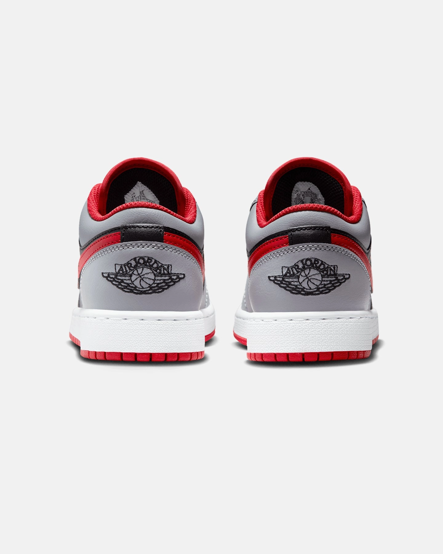 Ultra Responsive Casual Support Jordan Kids' Air Jordan 1 Low Black/Fire Red