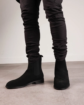 Minimalist Saint Morta Nomad Chelsea Boot Black