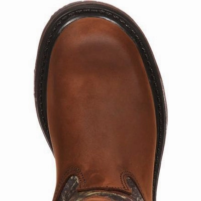 ROCKY KIDS' RIDE WELLINGTON WATERPROOF BOOT 3633 Anti   Bacterial Running Comfort