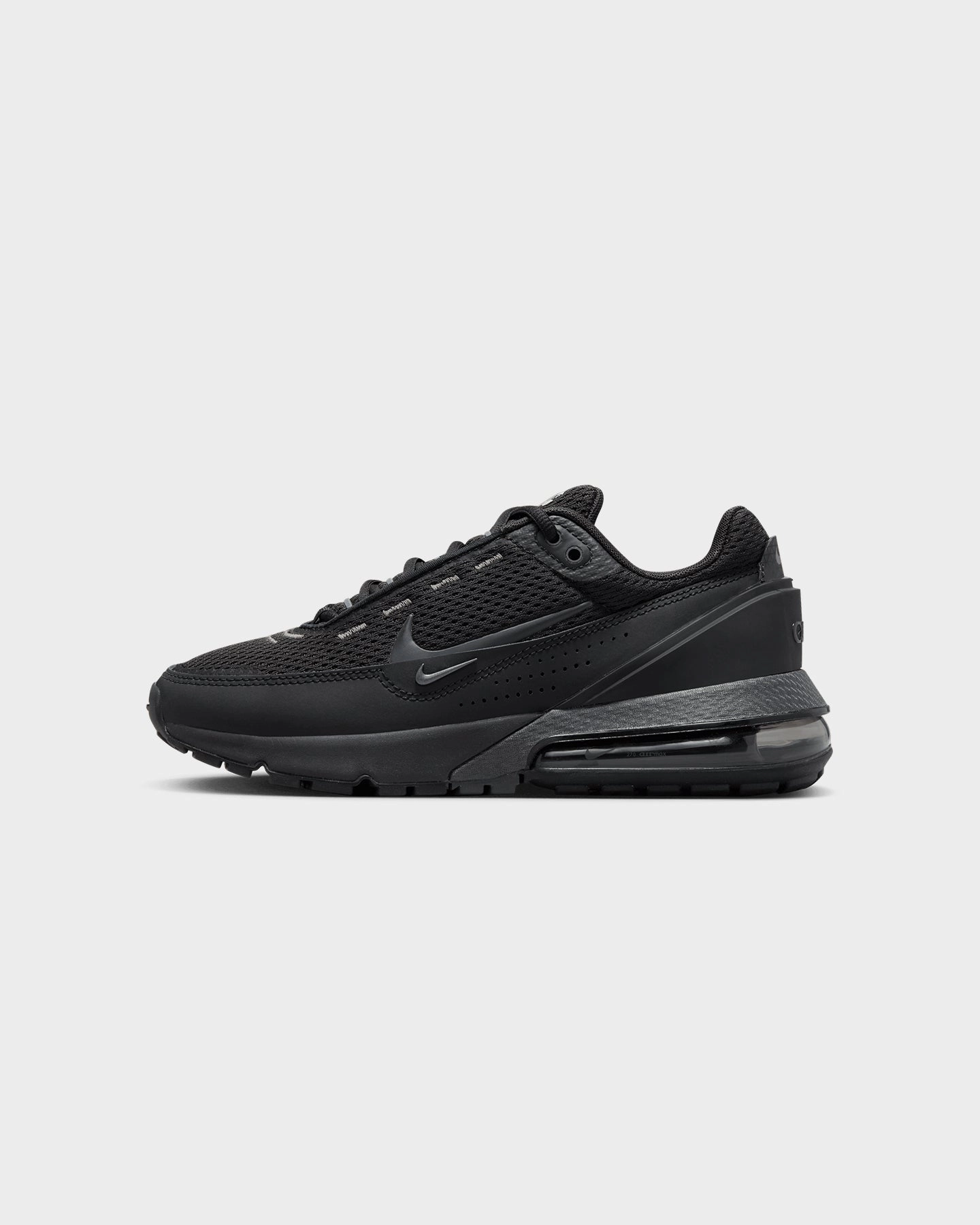 Nike Women's Air Max Pulse Black/Black-Anthracite Secure Fastening Mechanism