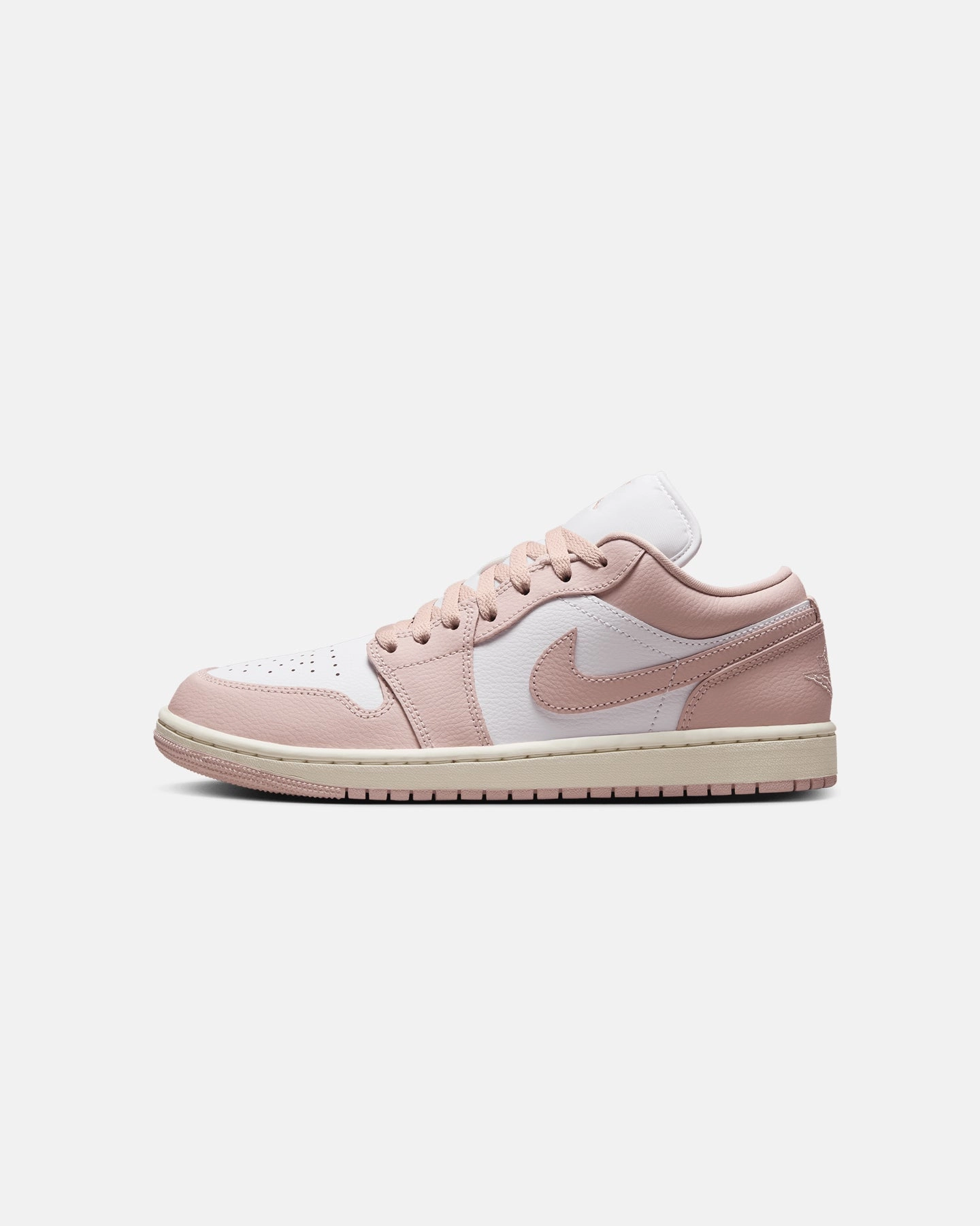 Tailored lining Jordan Women's Air Jordan 1 Low "Strawberry Milk" White/Pink Oxford