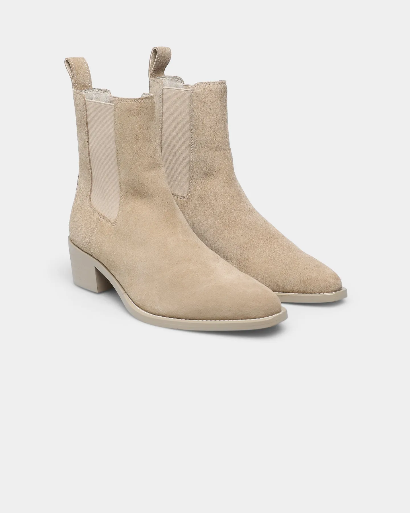 Saint Morta Nomad Pointy Toe Chelsea Boot Light Stone Sportswear