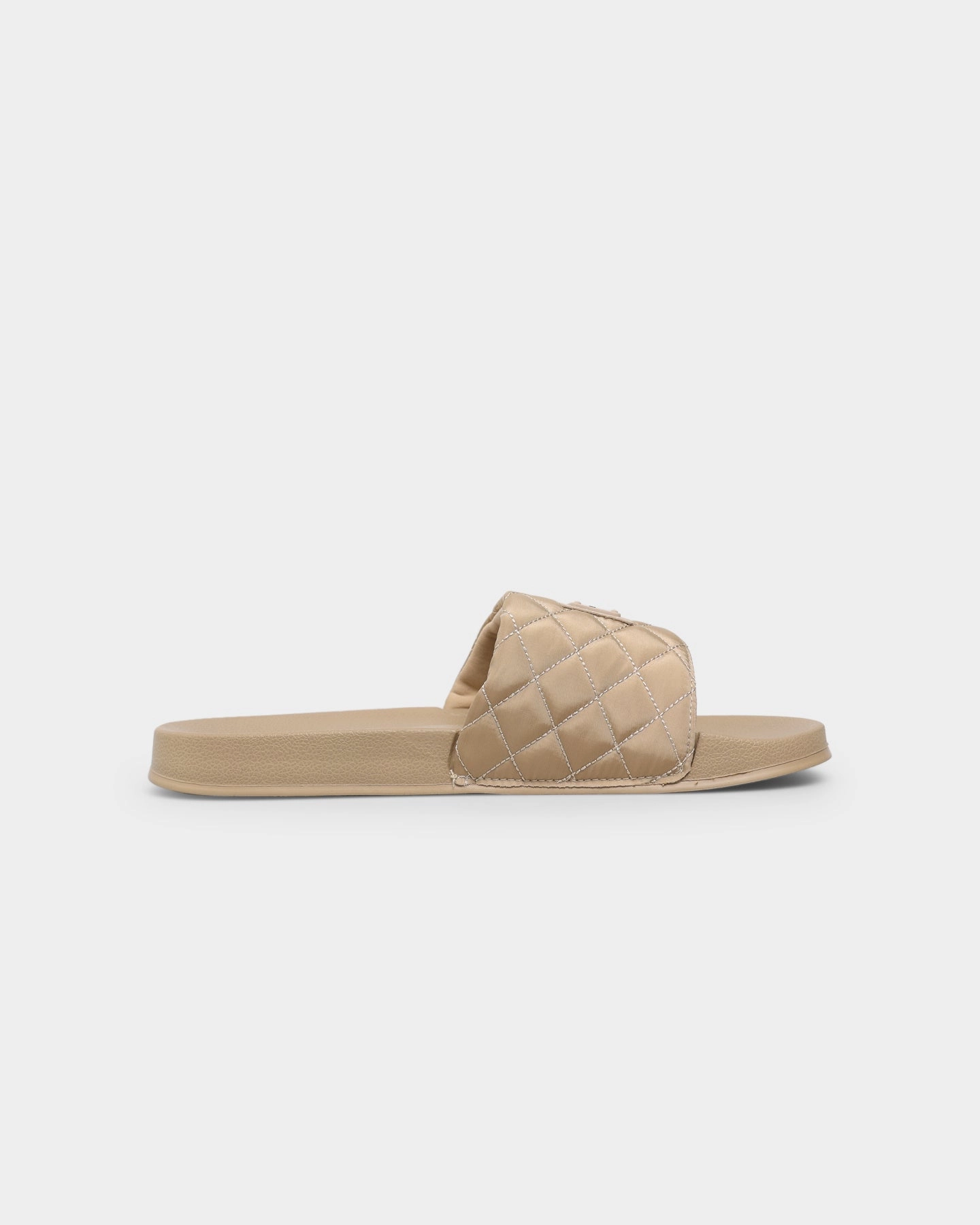 Saint Morta Annex Quilted Slides Stone unisex - style