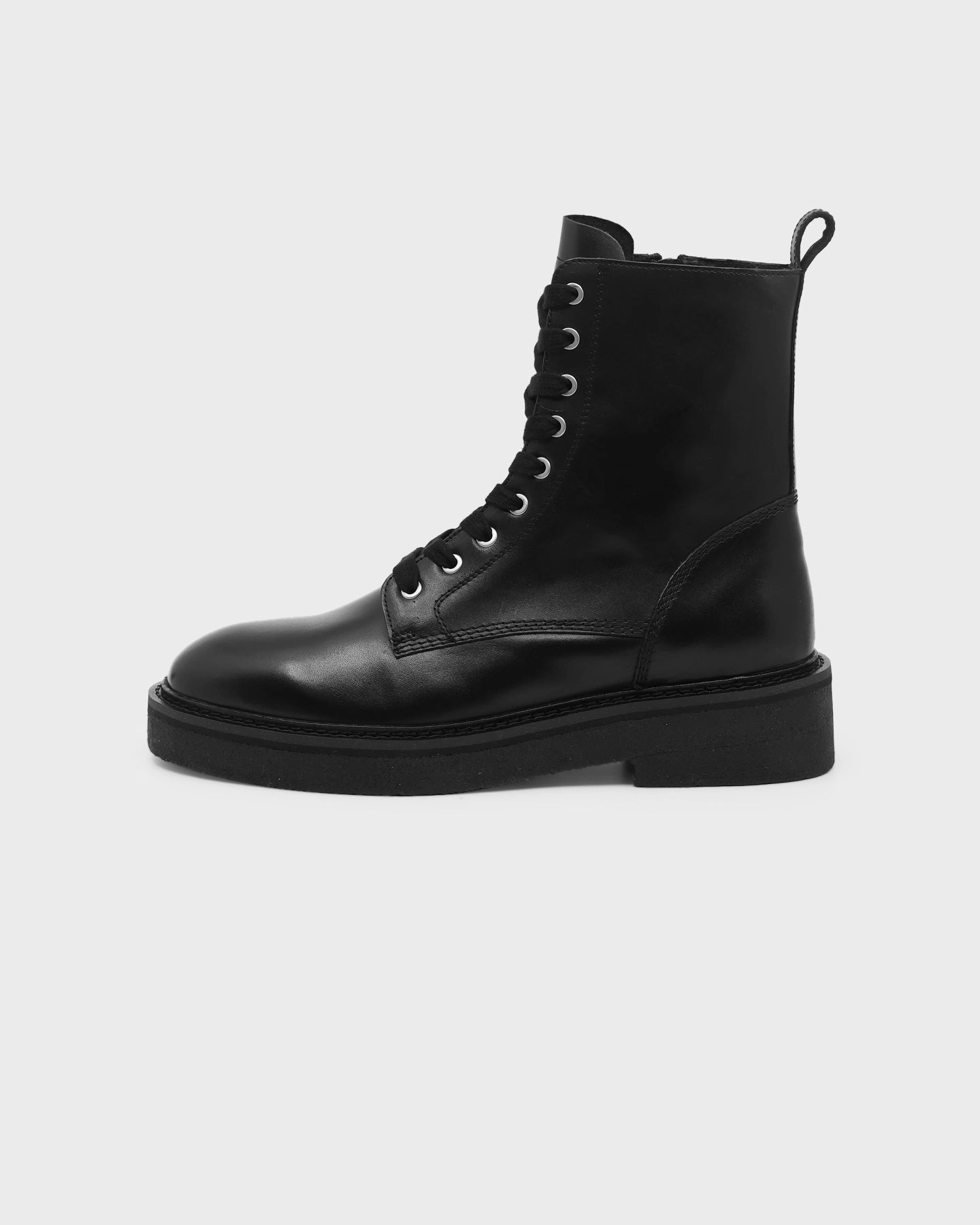 Saint Morta Chunky Boot Black Beginner Matte