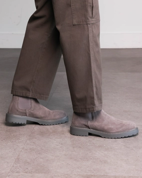 Biodegradable Components Saint Morta Chunky Chelsea Boot Dark Grey