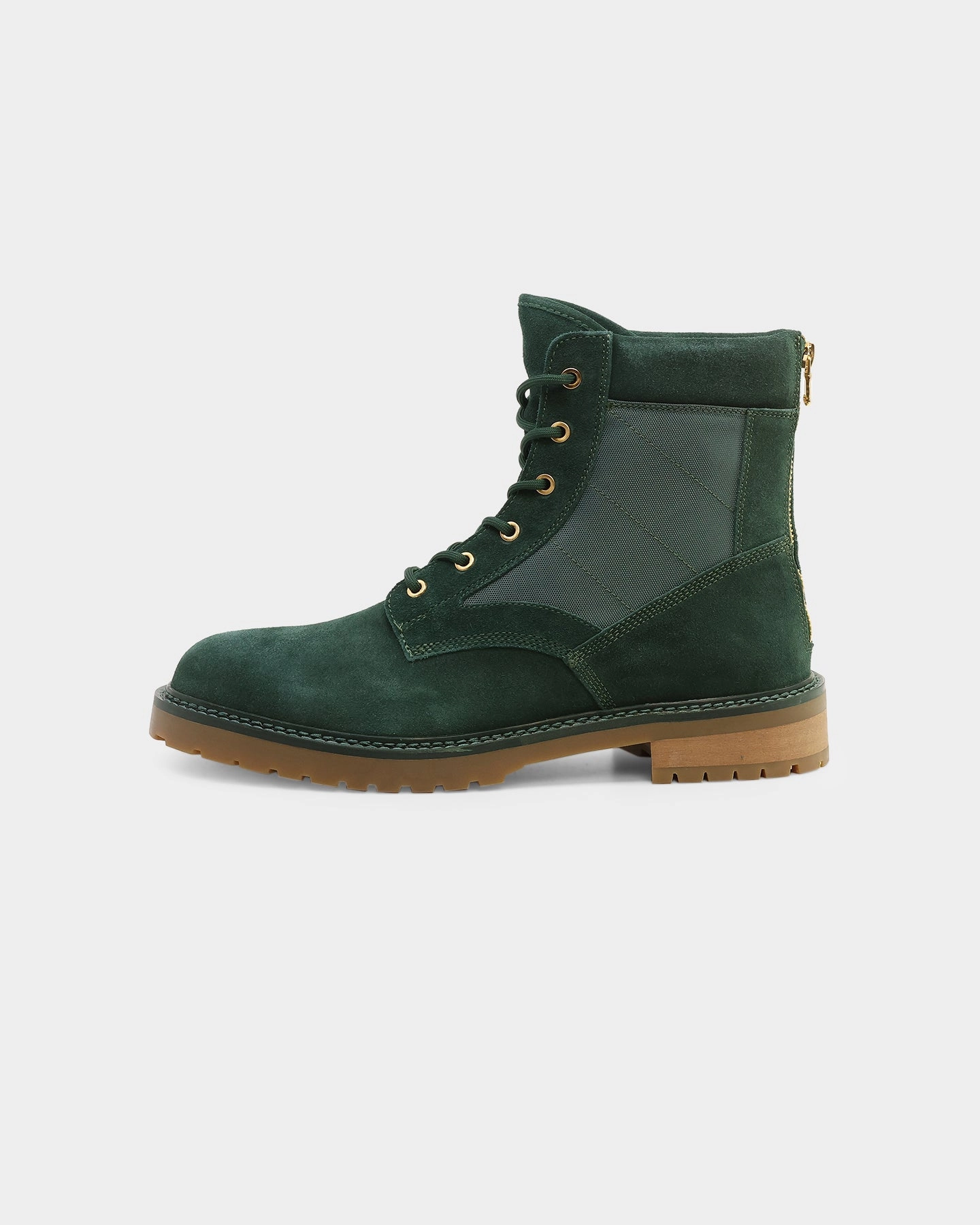 Saint Morta Legion Boot Forest Green/Gum Double Stitch Construction