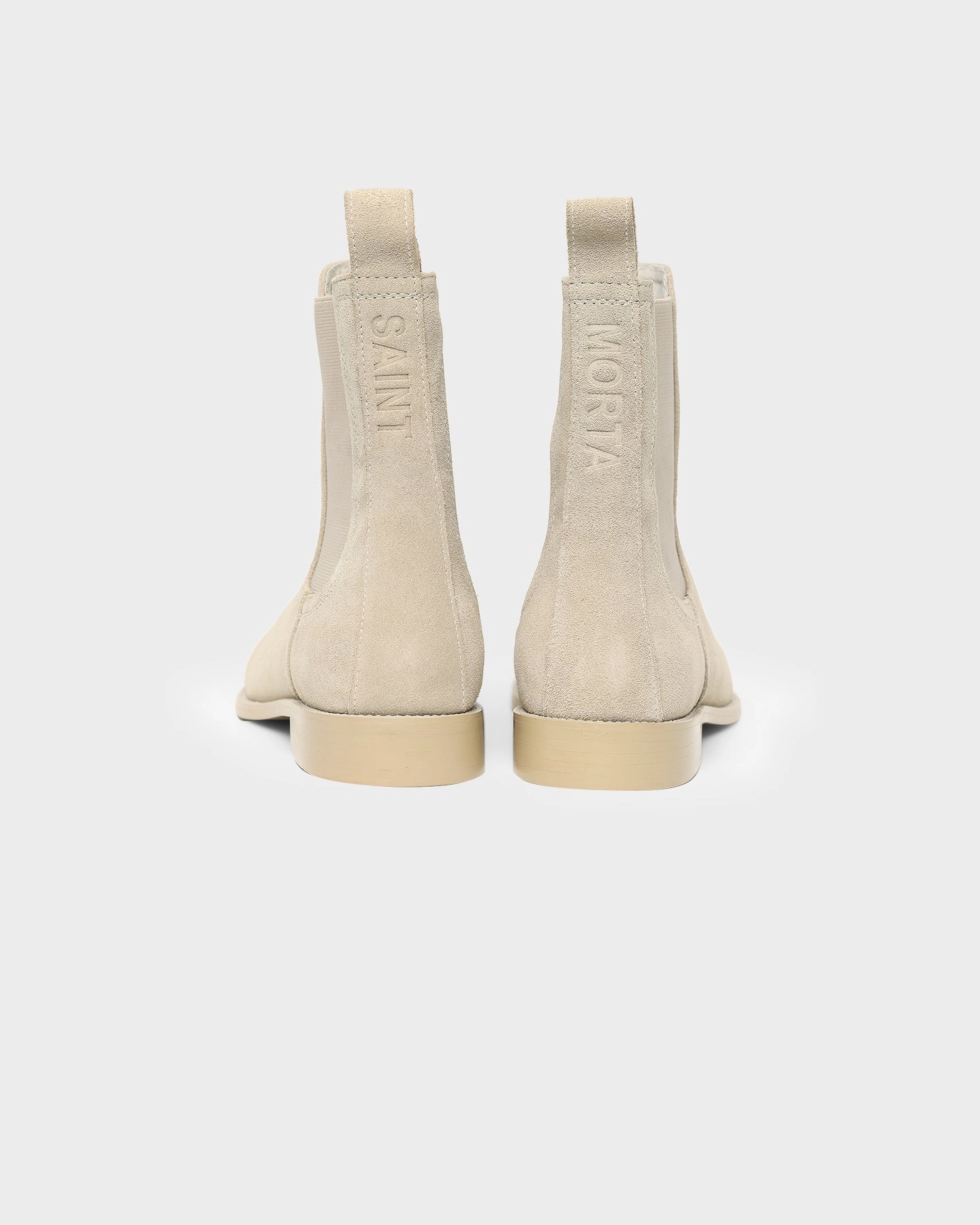 Saint Morta Nomad Chelsea Boot Light Stone Recyclable Components adjustable - strap