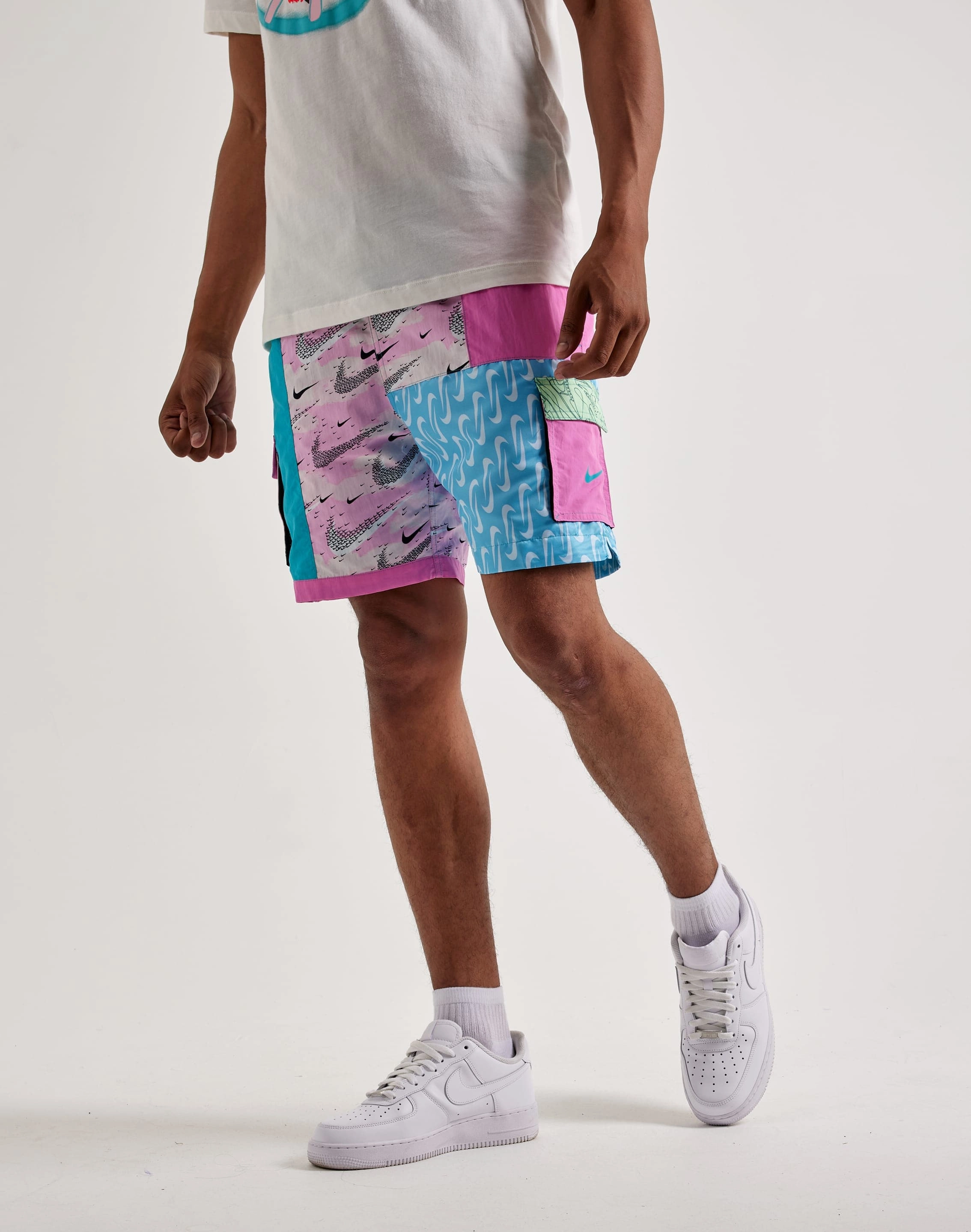 Wear resistant Slip Resistant Traction Nike Swim Voyage Volley Shorts