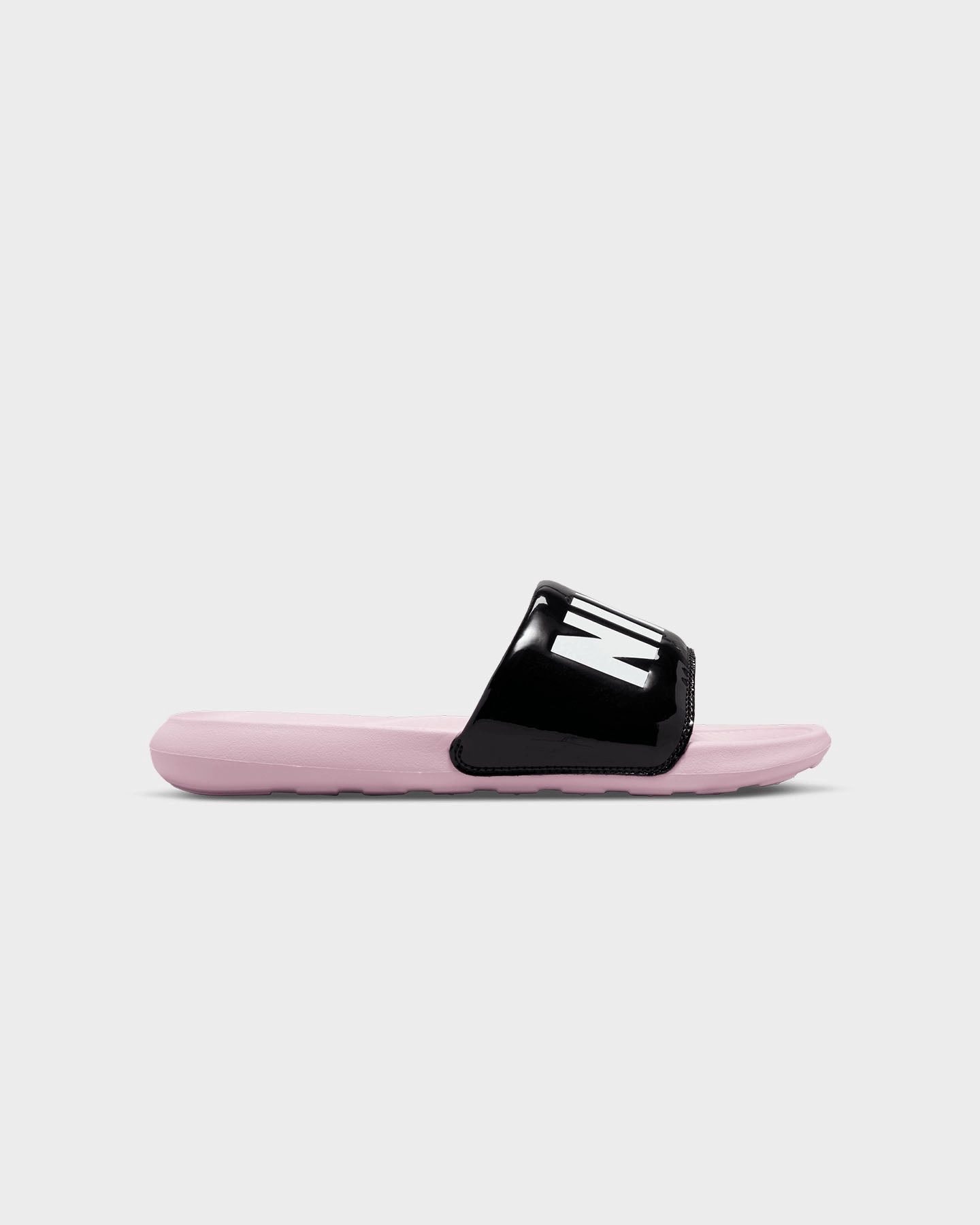 daily commuters loafers Nike Women's Victori One Slides Black/White-Pink