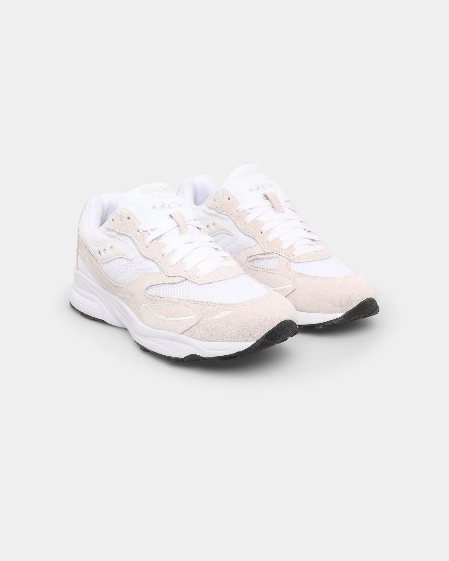 Regular Fit Saucony 3D Grid Hurricane White/White