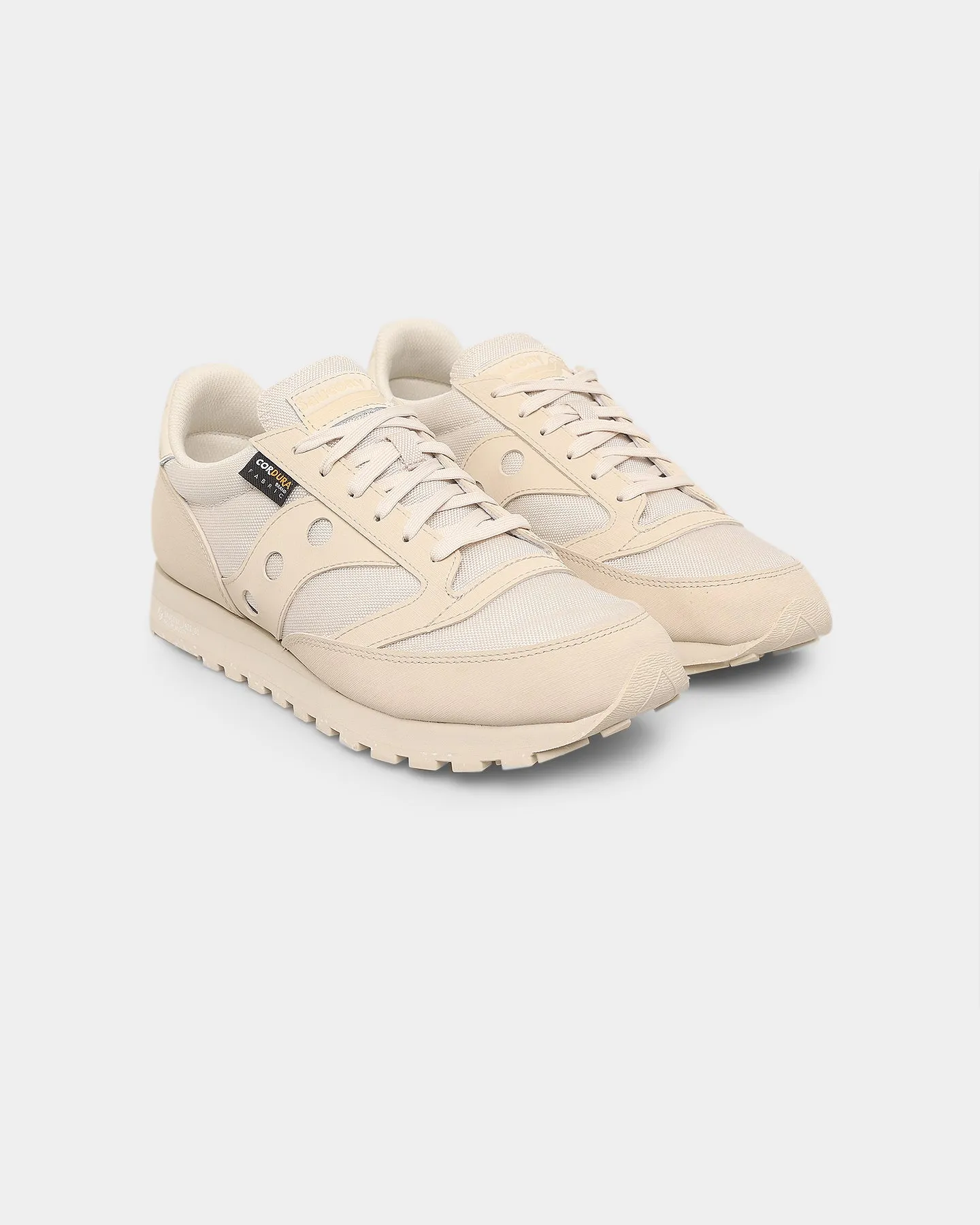 Vibration Reduction Elastic Ankle Cuff Saucony Jazz 81 Sand