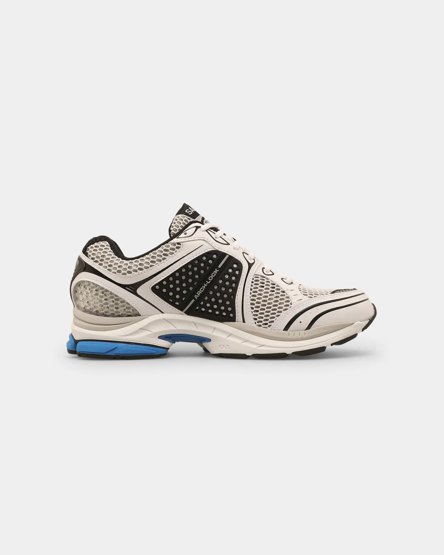 most durable Quick Dry Material Saucony Progrid Triumph 4 White/Silver