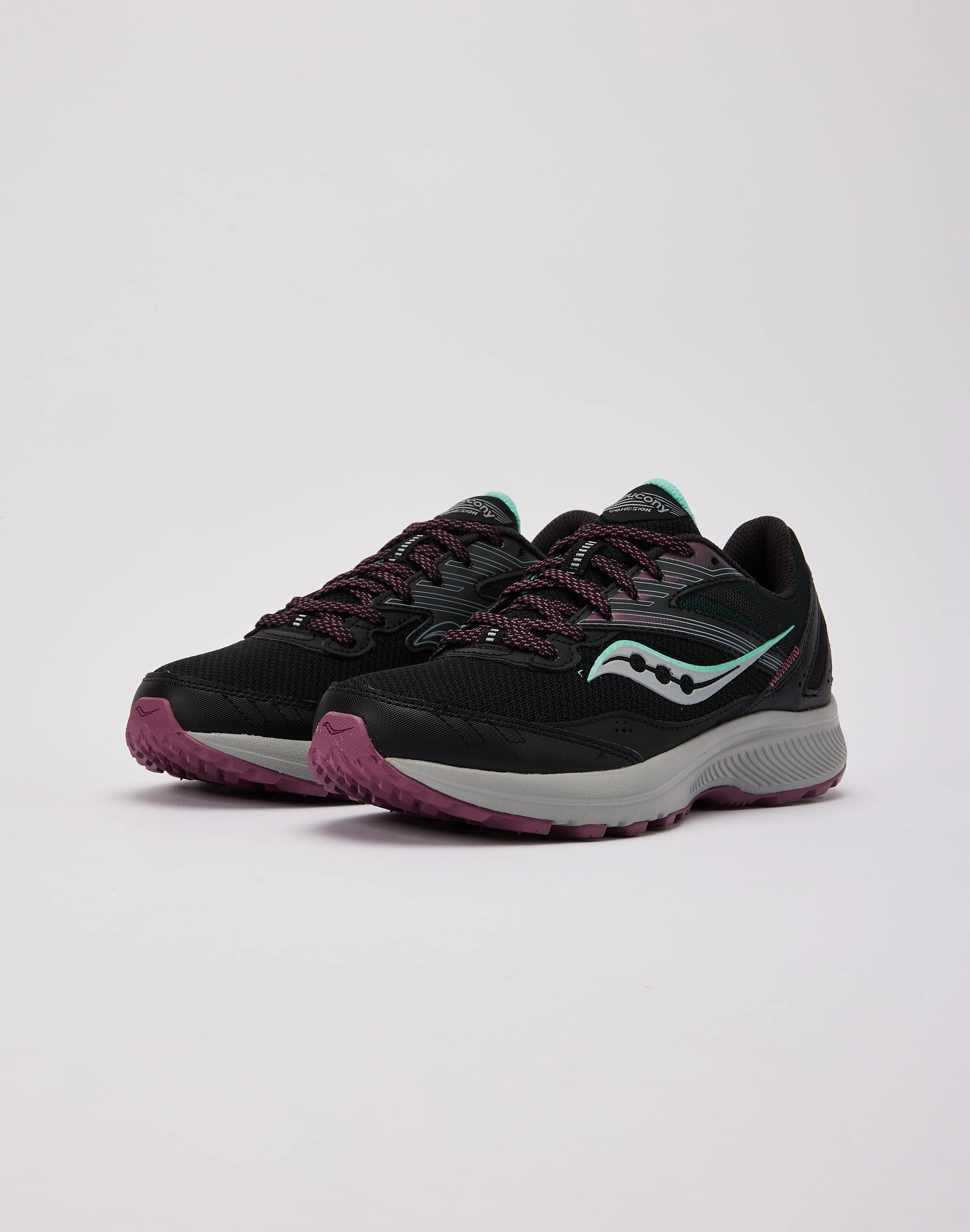 Stacked Heel Saucony Cohesion TR15
