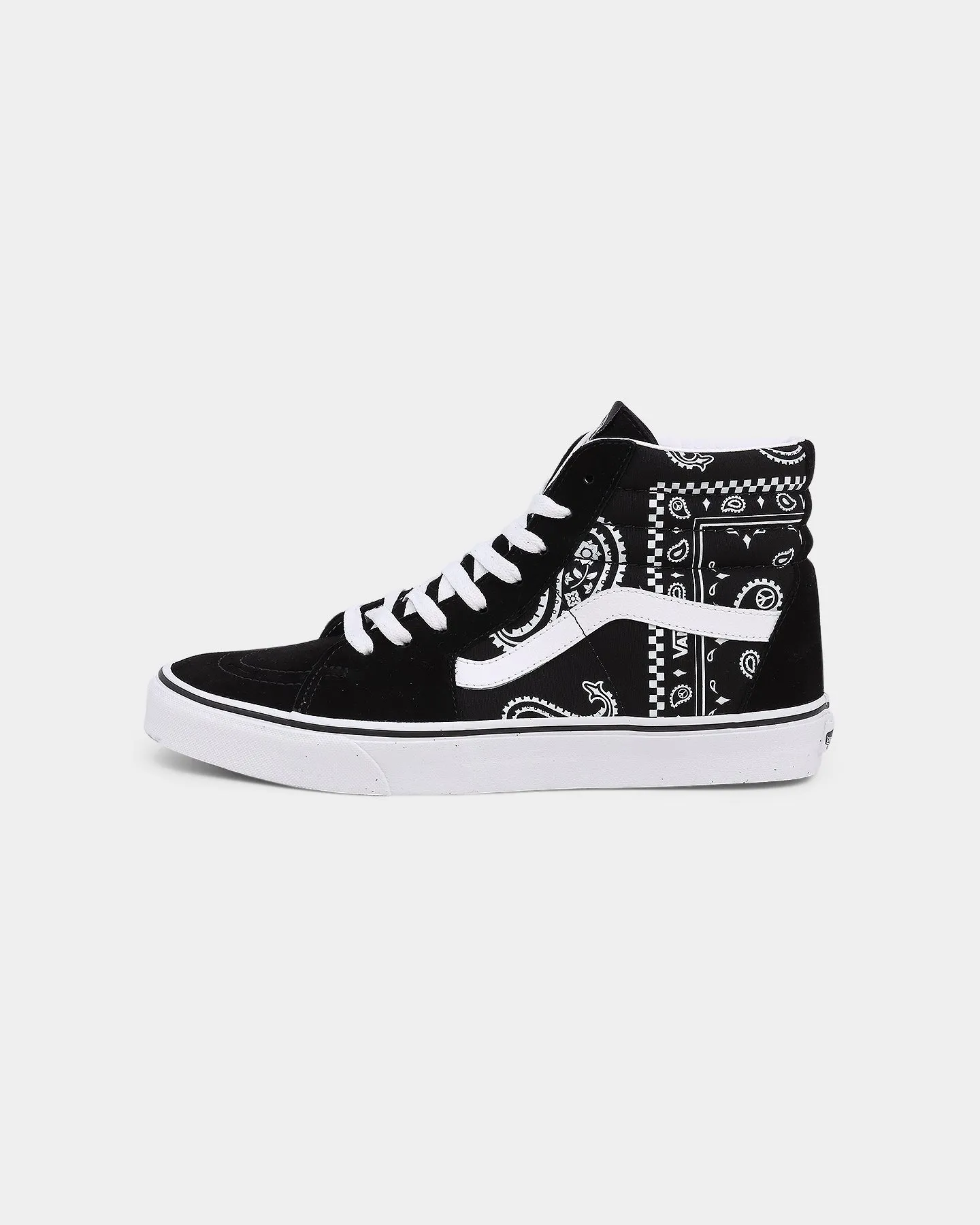 Elastic Band Thermal regulation Vans SK8-HI 'Peace Paisley' Black/True White
