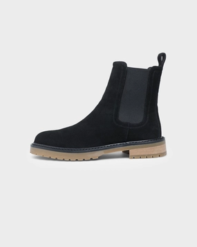 Saint Morta Chunky Chelsea Boot Black/Gum Optimal flair