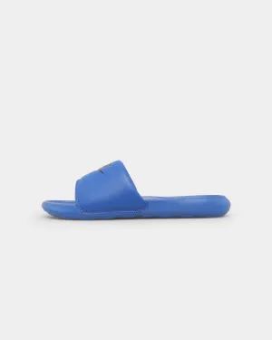 Elevated Sole Nike Victori One Slides Game Royal/Black