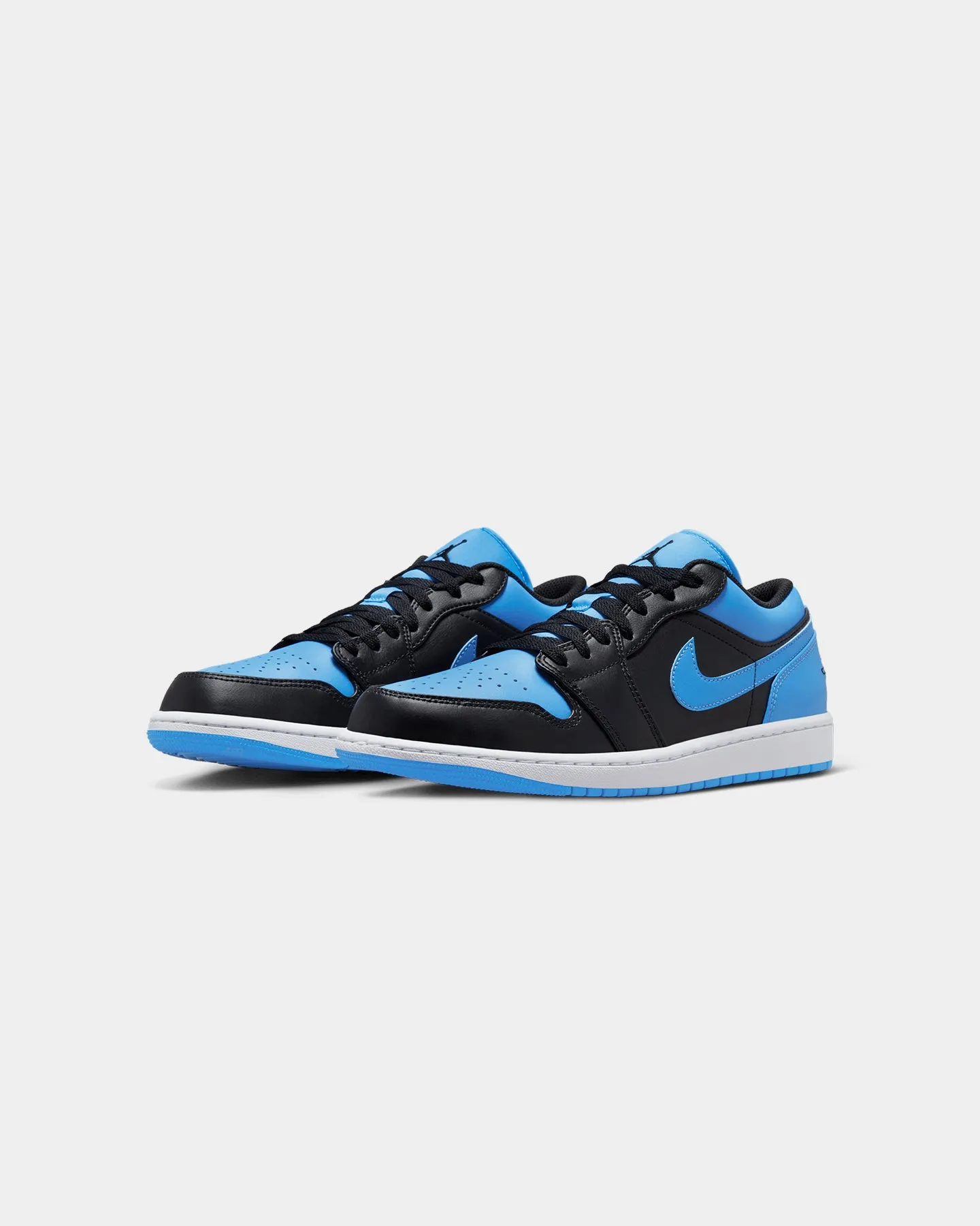 All-around cushioning Secure Style Jordan Air Jordan 1 Low "University Blue" Black/Black-University Blue