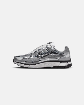 Nike P-6000 Metallic Silver Cushioned Insole molded
