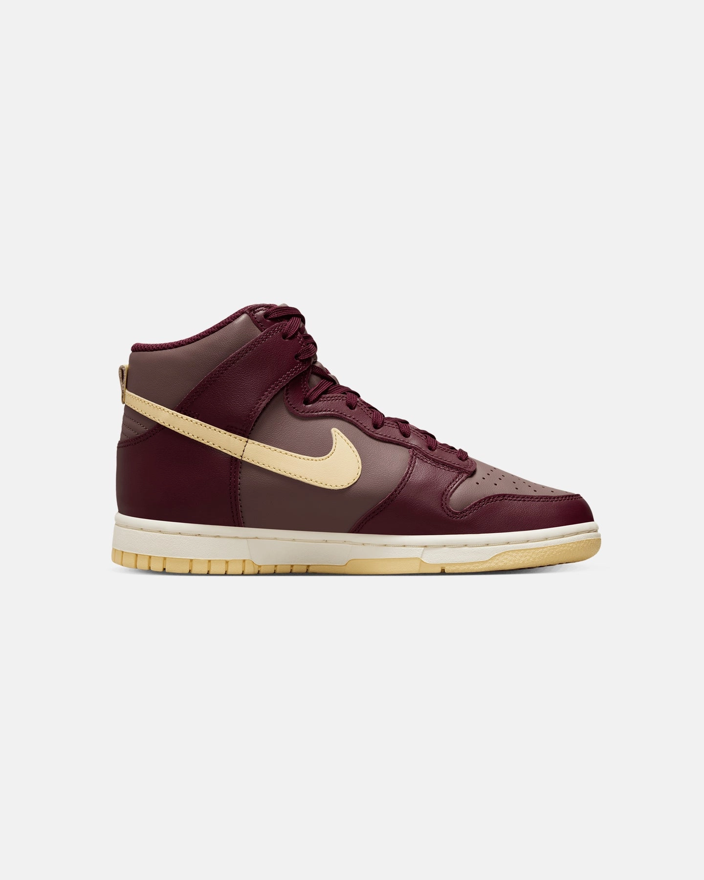 Abrasion resistant Odor-resistant Nike Women's Dunk High Plum Eclipse/Pale Vanilla/Night Maroon