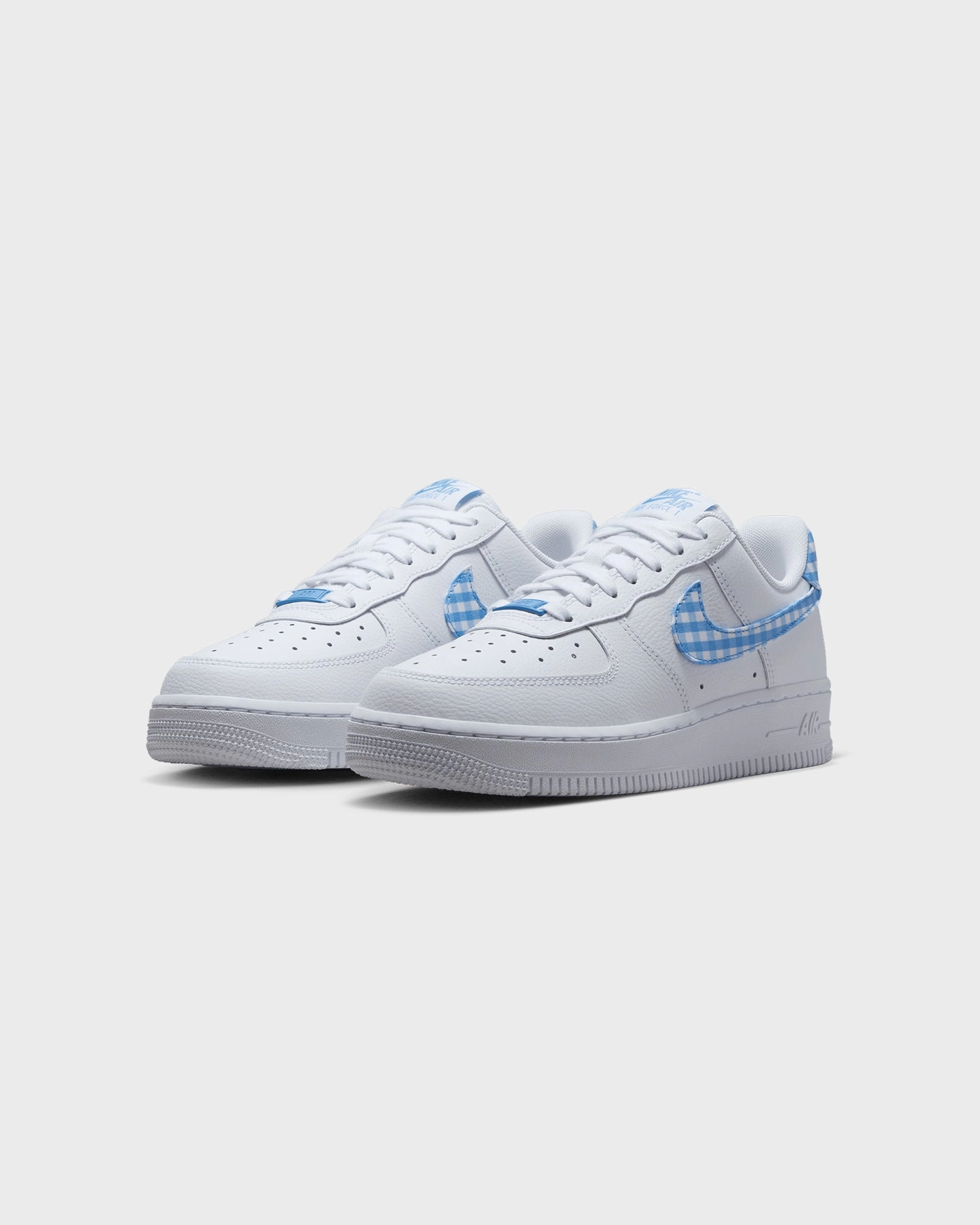 Nike Women's Air Force 1 '07 White/University Blue Easy Support men's shoes
