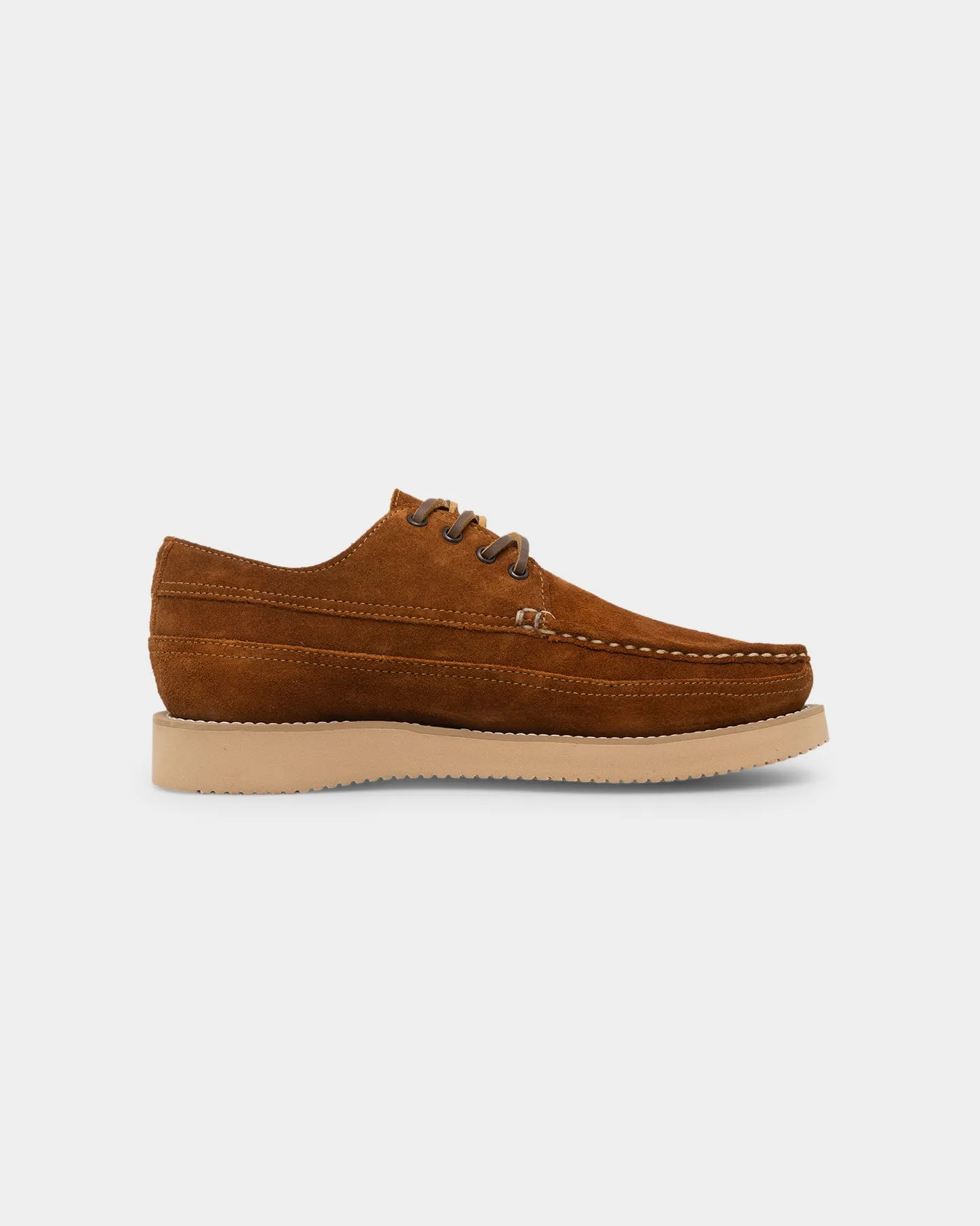 Reinforced Eyelets Sebago Makwa Suede Brown