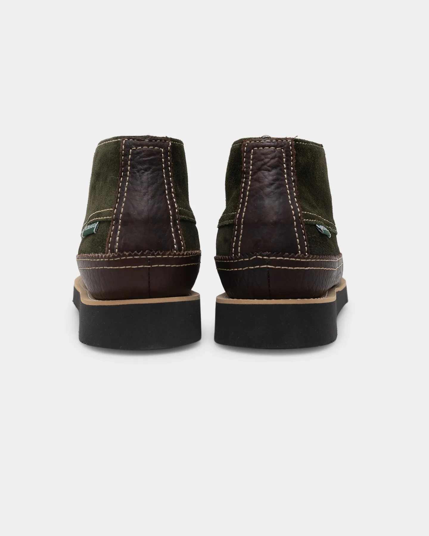 Sebago Miwak Suede Canoe Moc Tumble Dark Brown All-Day Flexibility zip - type