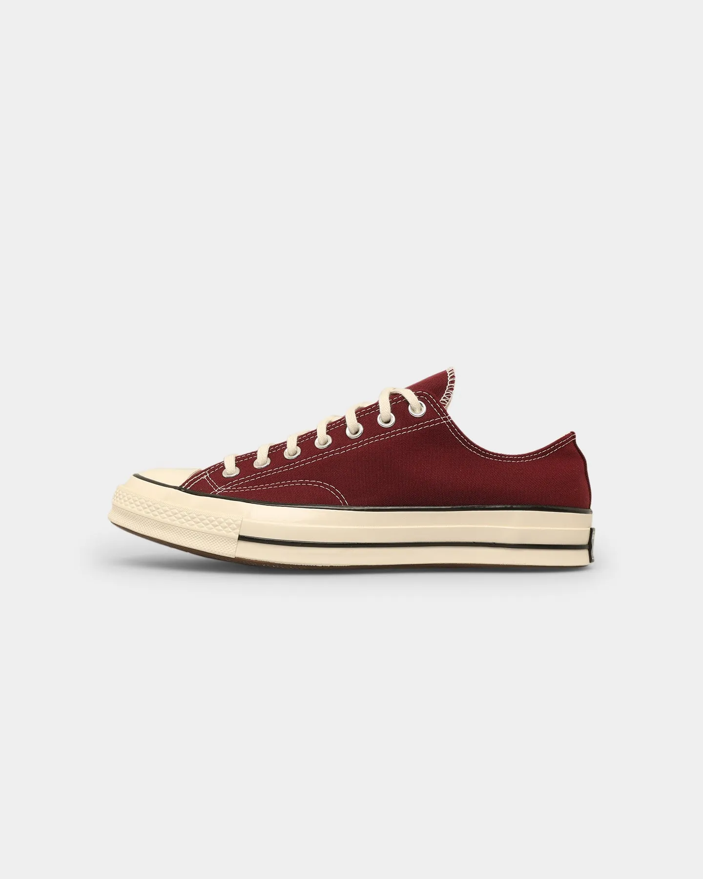 Converse Chuck 70 Low Vintage Canvas Dark Beetroot/Egret/Black Flexible Construction Stylish Wear