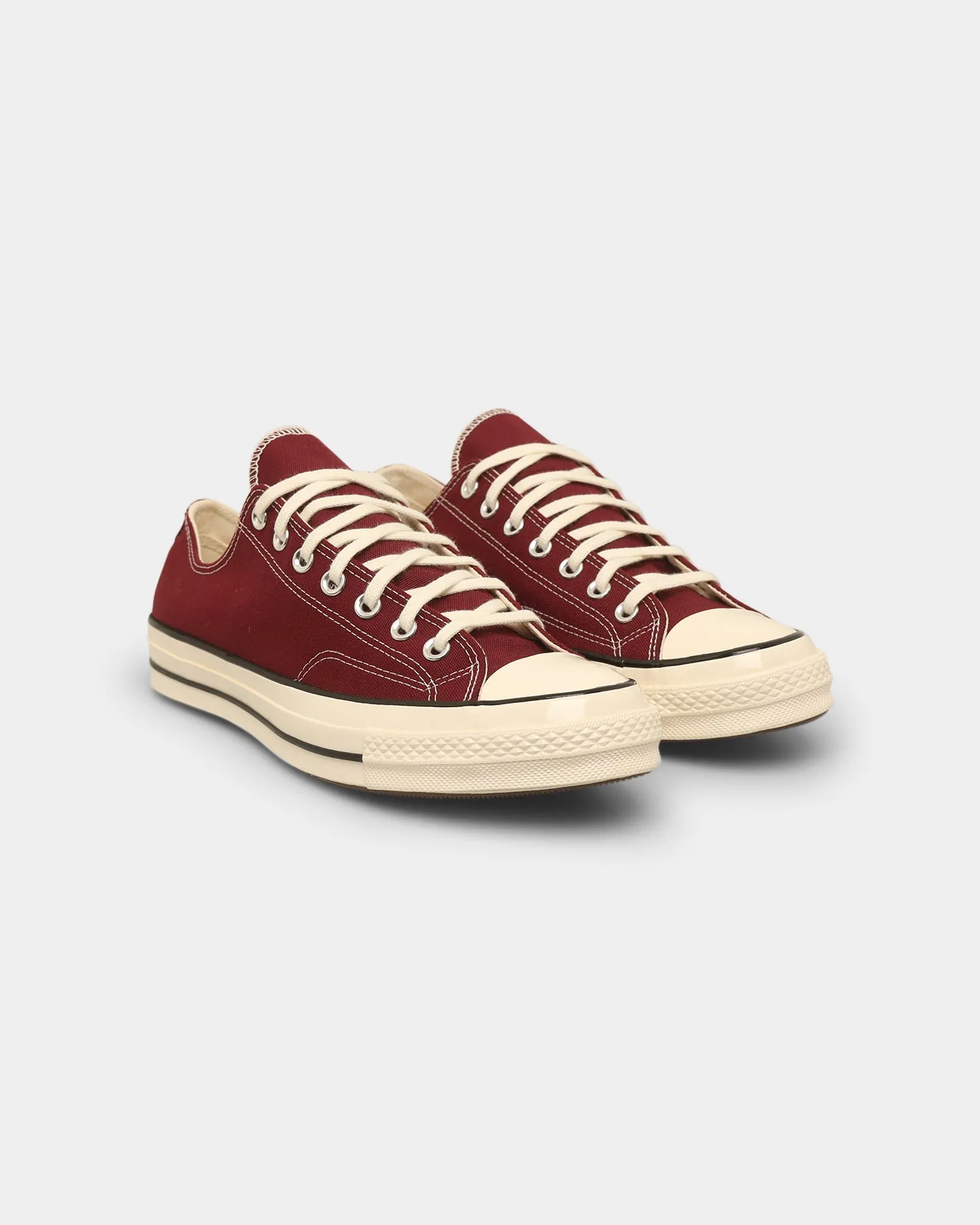 Enhanced Durability Converse Chuck 70 Low Vintage Canvas Dark Beetroot/Egret/Black