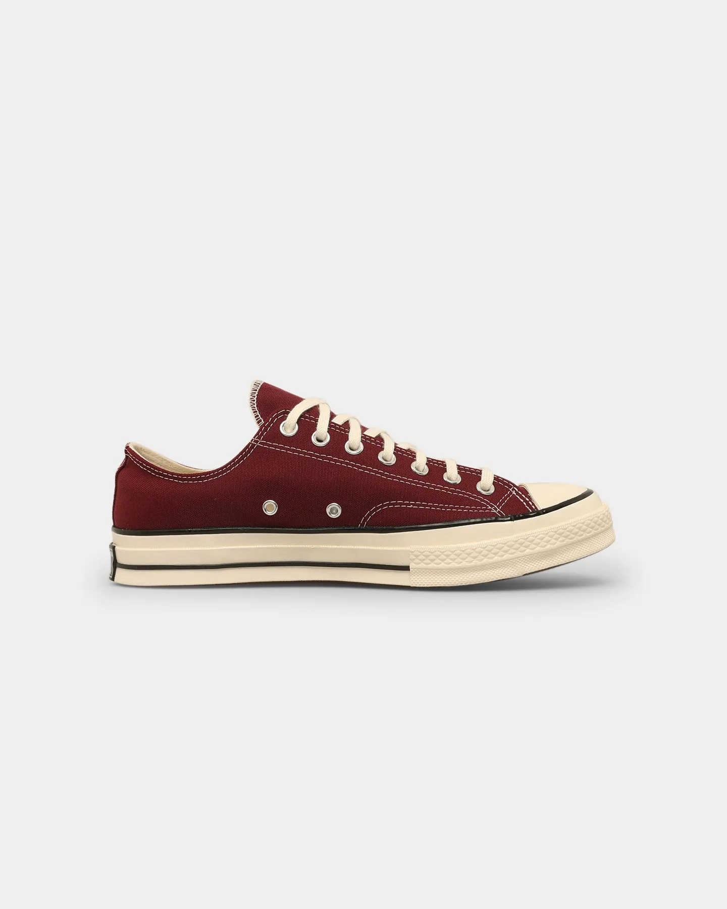 semi - outdoor Converse Chuck 70 Low Vintage Canvas Dark Beetroot/Egret/Black