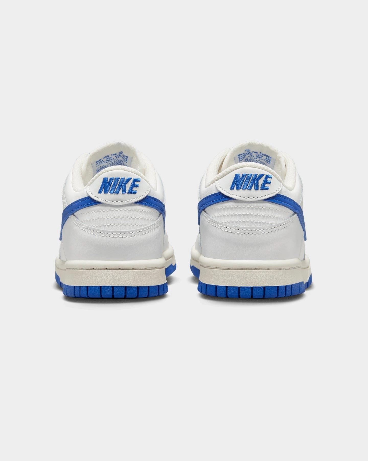 Multi Layer Midsole Sportswear Choice Nike Kids' Dunk Low "White Royal" (GS) Summit White/Hyper Royal