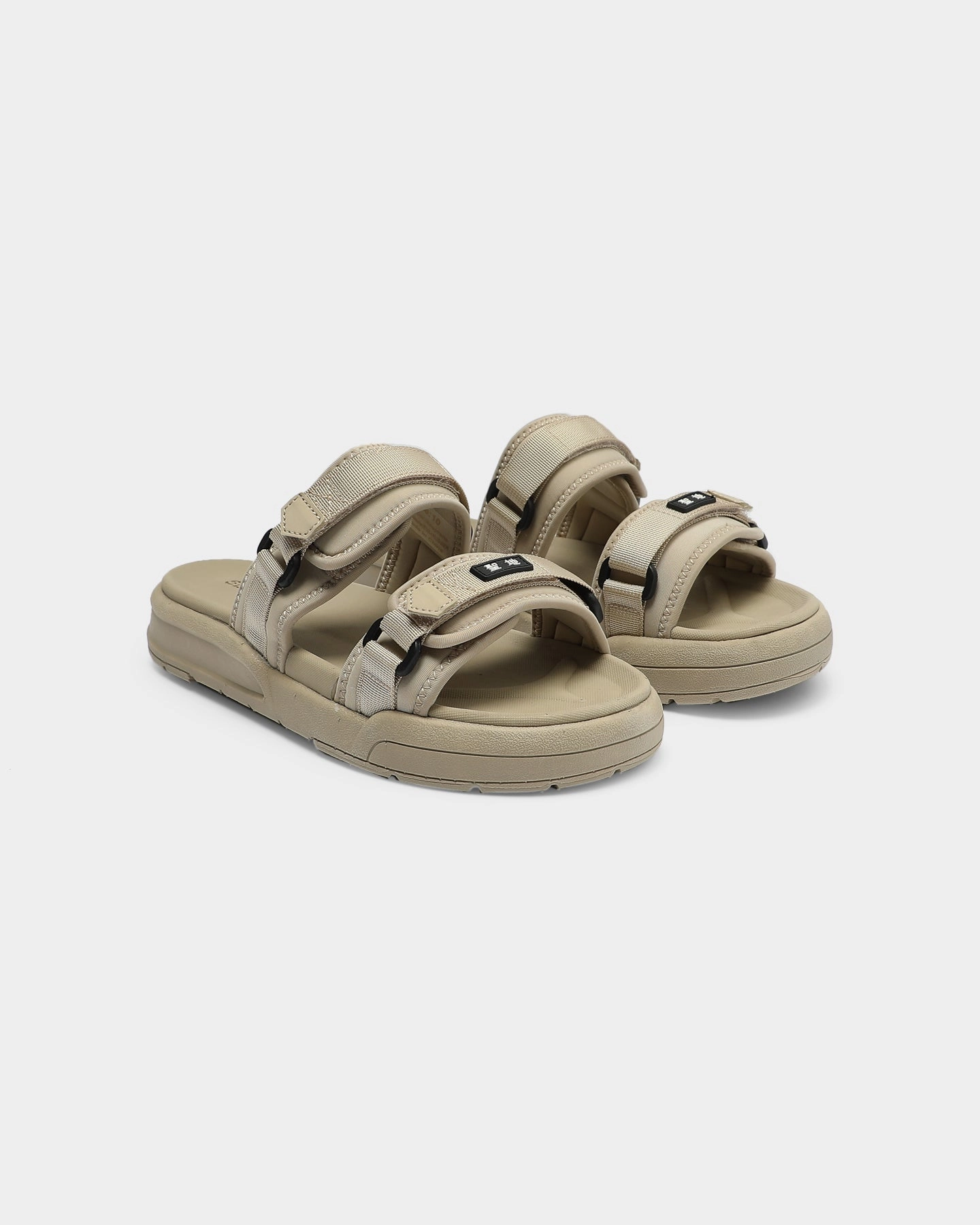 Seamless Toe Box Ventilated Mesh Upper SEICHI Sandoru Ichi Shoes Stone