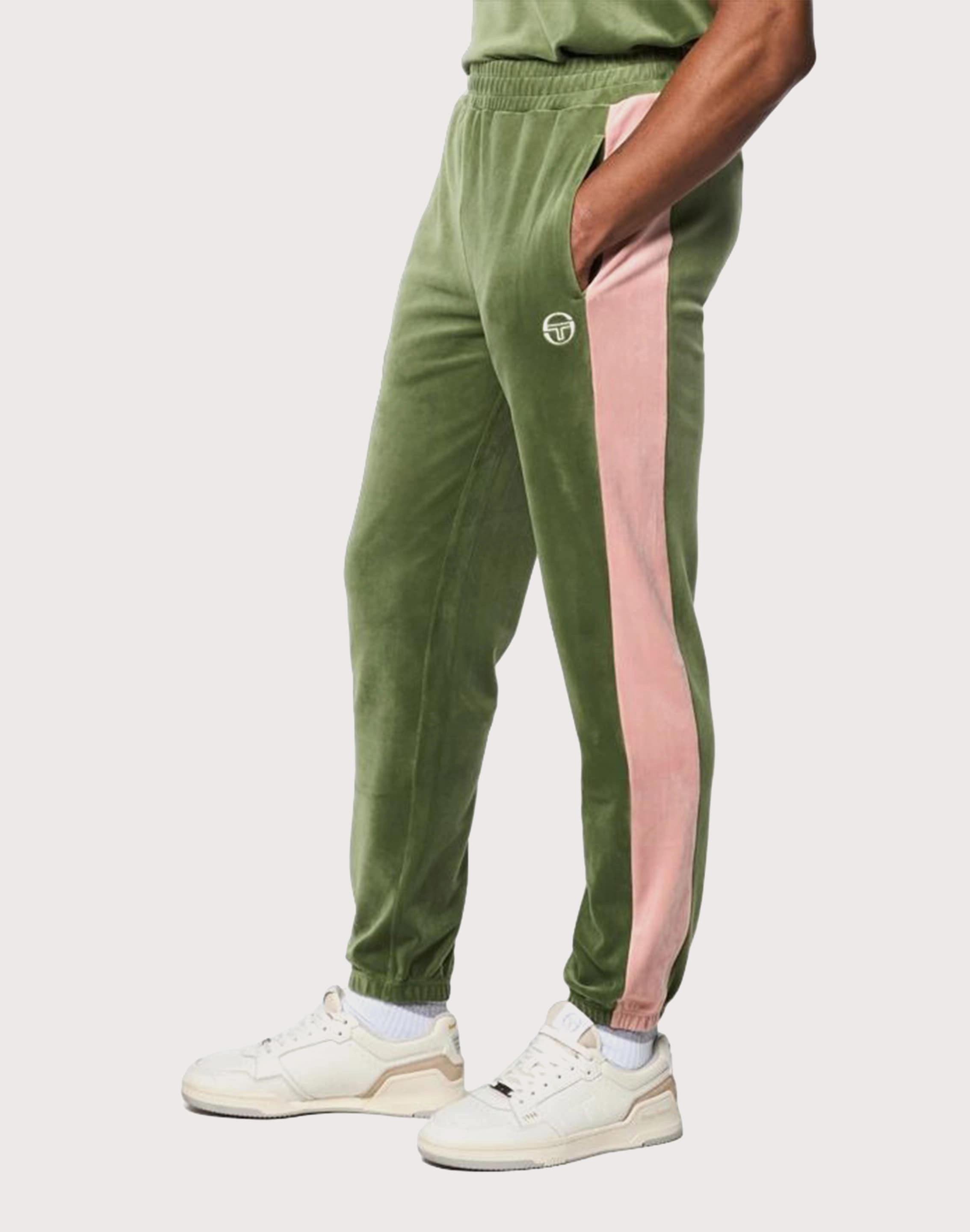 vegan - type Appropriate Sergio Tacchini Operations Inc Sergio Tacchini Cielo Velour Track Pants