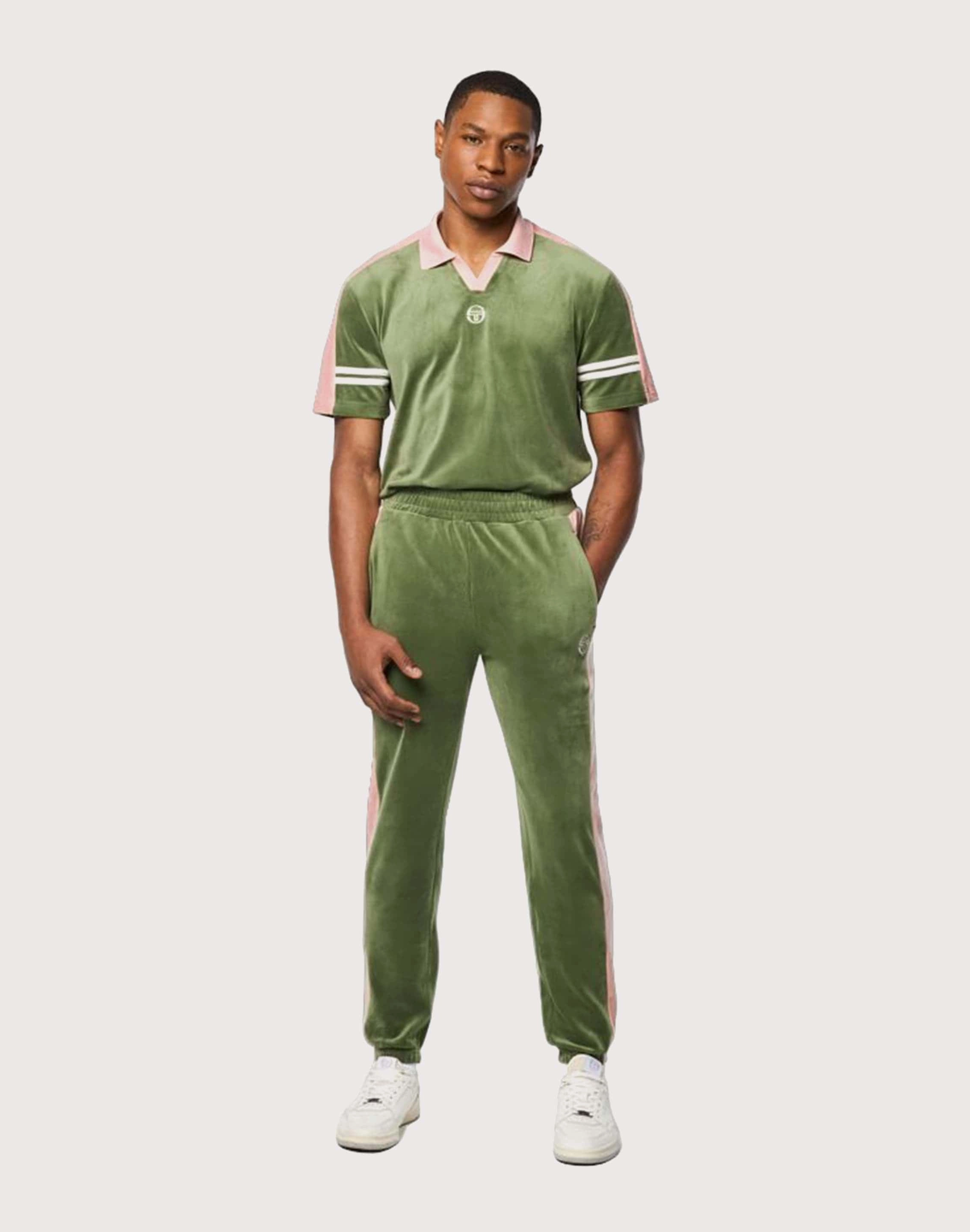 Sergio Tacchini Operations Inc Sergio Tacchini Cielo Velour Track Pants hiking - specific functions Compression Resistant Fiber