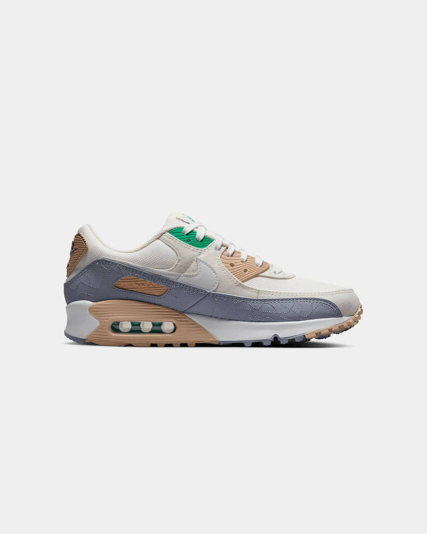 Nike Air Max 90 SE Sail/White/Ashen Slate/Hemp Slip Resistant Pattern
