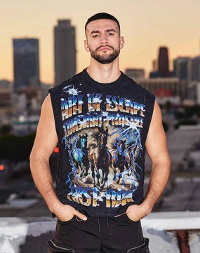 First Row Stampede Muscle Tee kids - specific functions Elevated durability