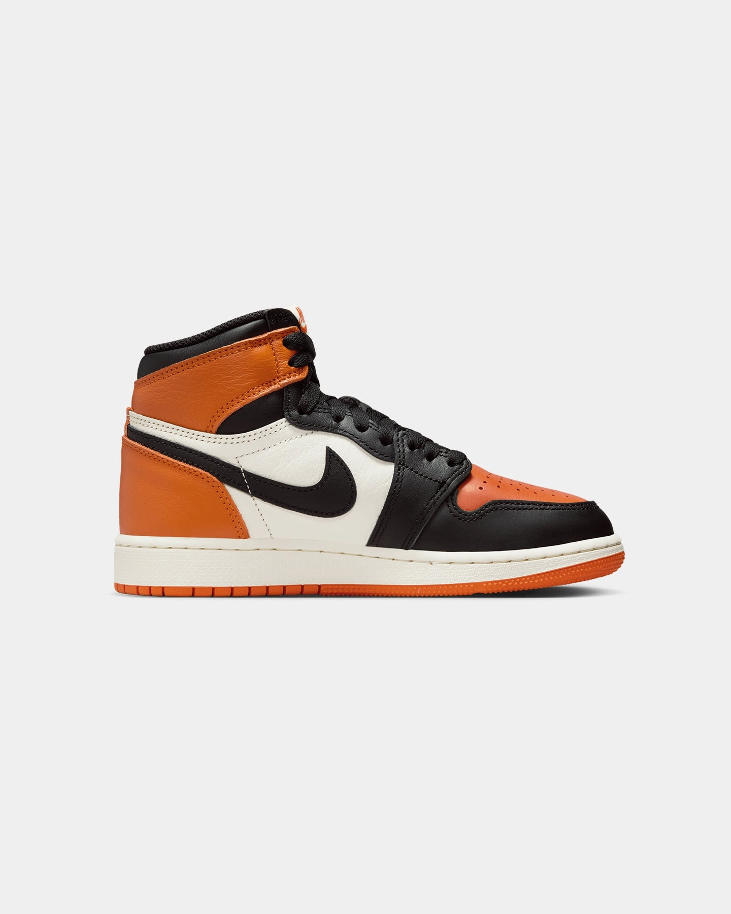 Bold piece Jordan Kids' Air Jordan 1 High OG "Shattered Backboard" (GS) Black/Black-Sail-Stafish