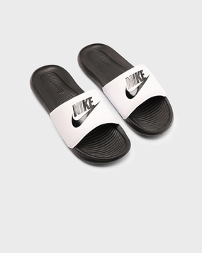 Iconic Ease Nike Victori One Slide Black/Black/White