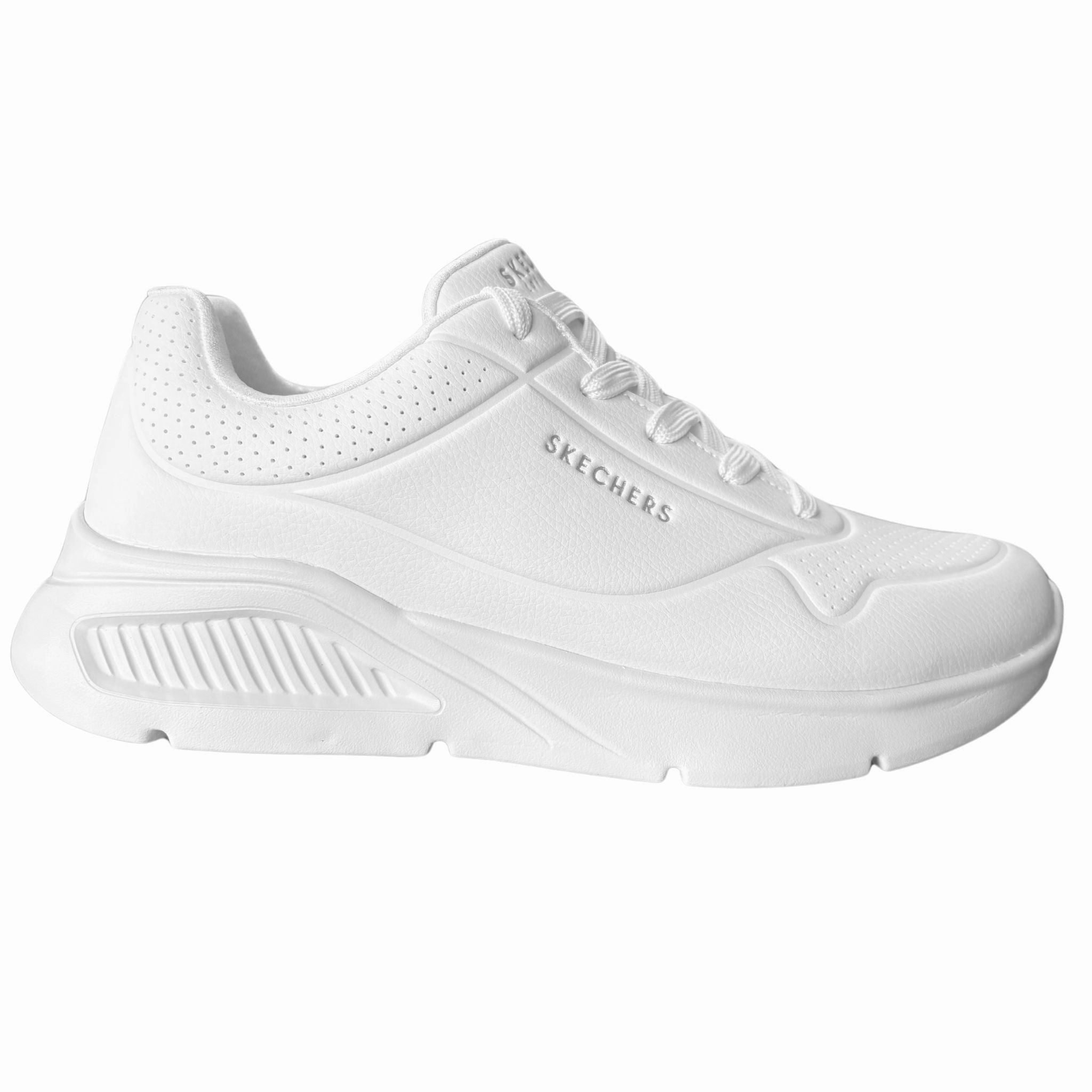 All Walks Skechers Men's 183122 Uno Lite- Lite Work White Casual Shoes