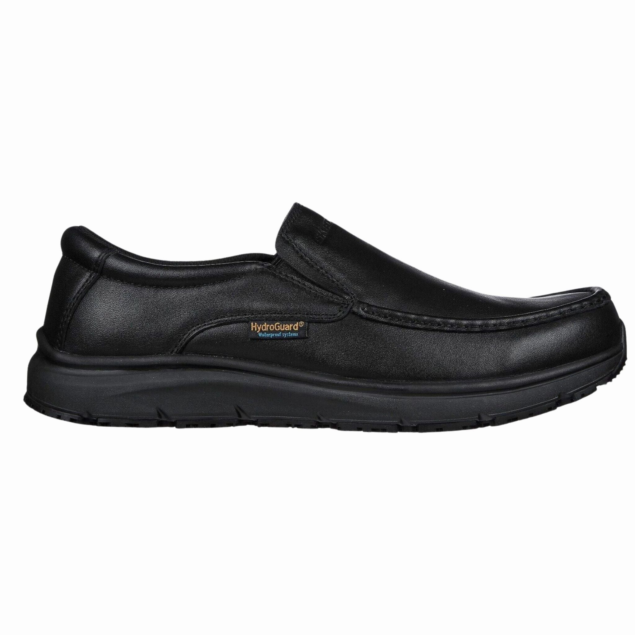 Flexible Performance Flexible Sole Design Skechers Men's 200077 Ulmus Mockit Black Slip Resistant Waterproof Work Shoes