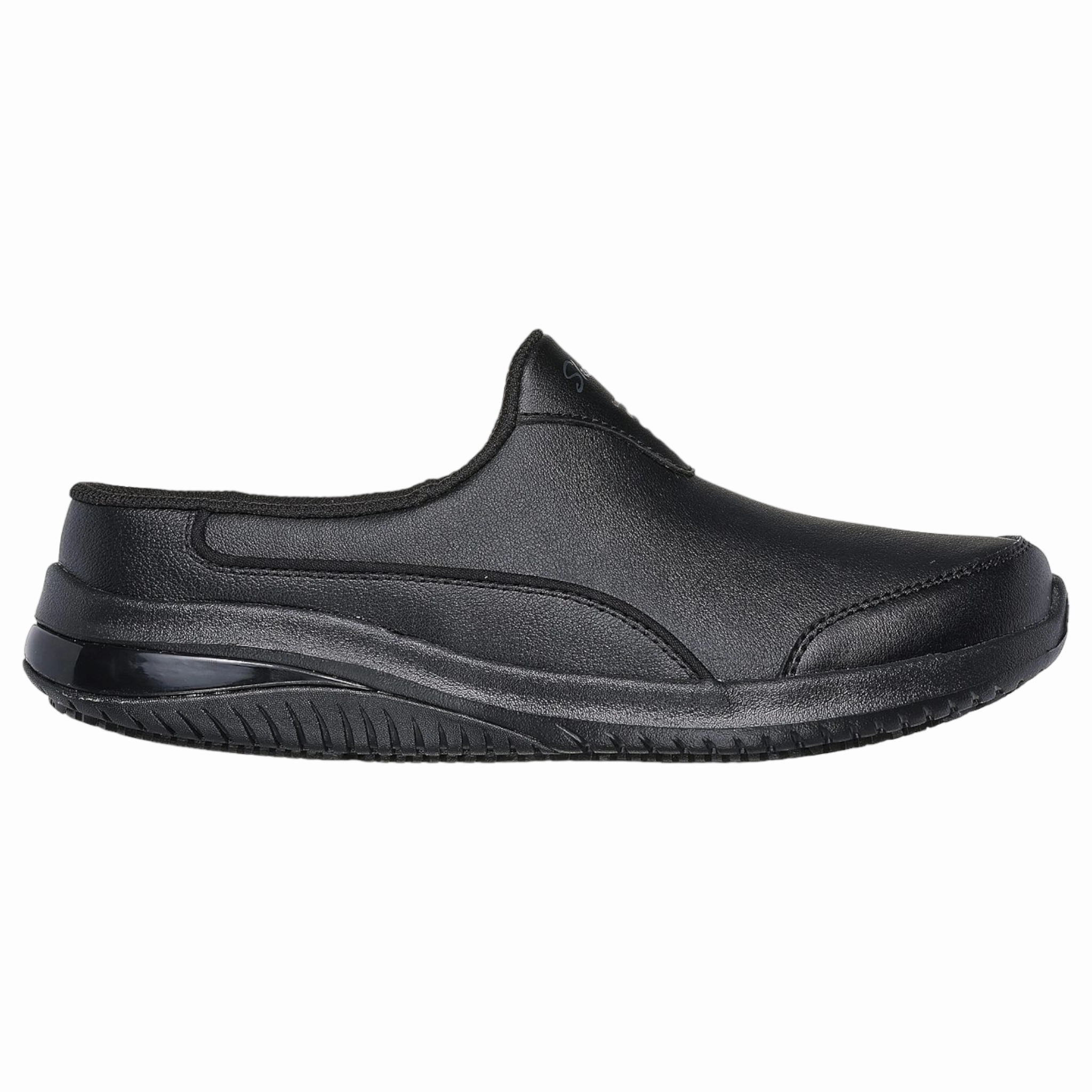 Quick Drying Liner LaceUpDesign Skechers Women's 108081 Dantey Maliny Black Work Shoes