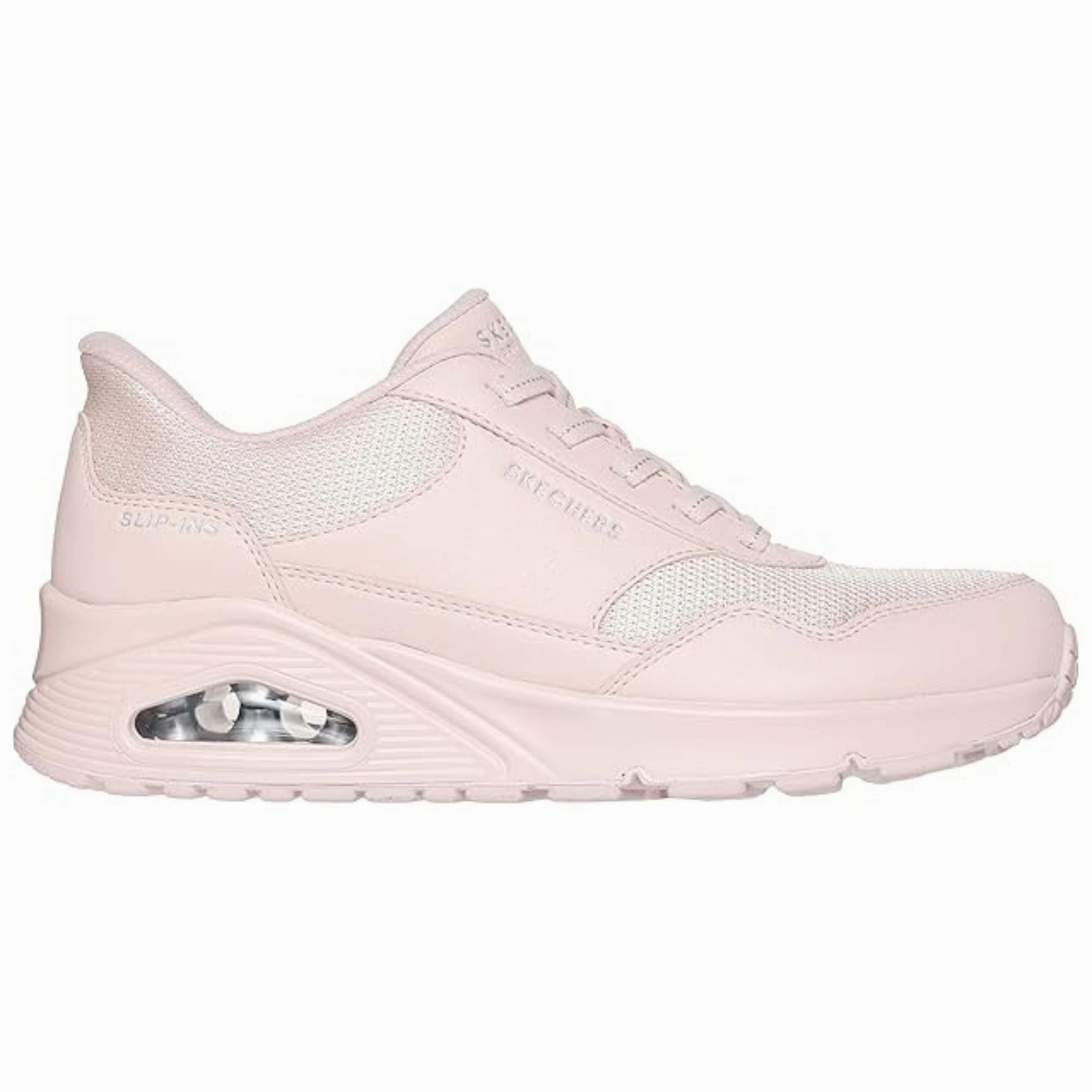 Natural Walk Skechers Women's 177117 Uno - Banksia Blush Pink Slip-ins Casual Shoes