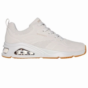 Skechers Women's 177390 Tres Air Ah-Mazing Off White Casual Shoes Sports Ready
