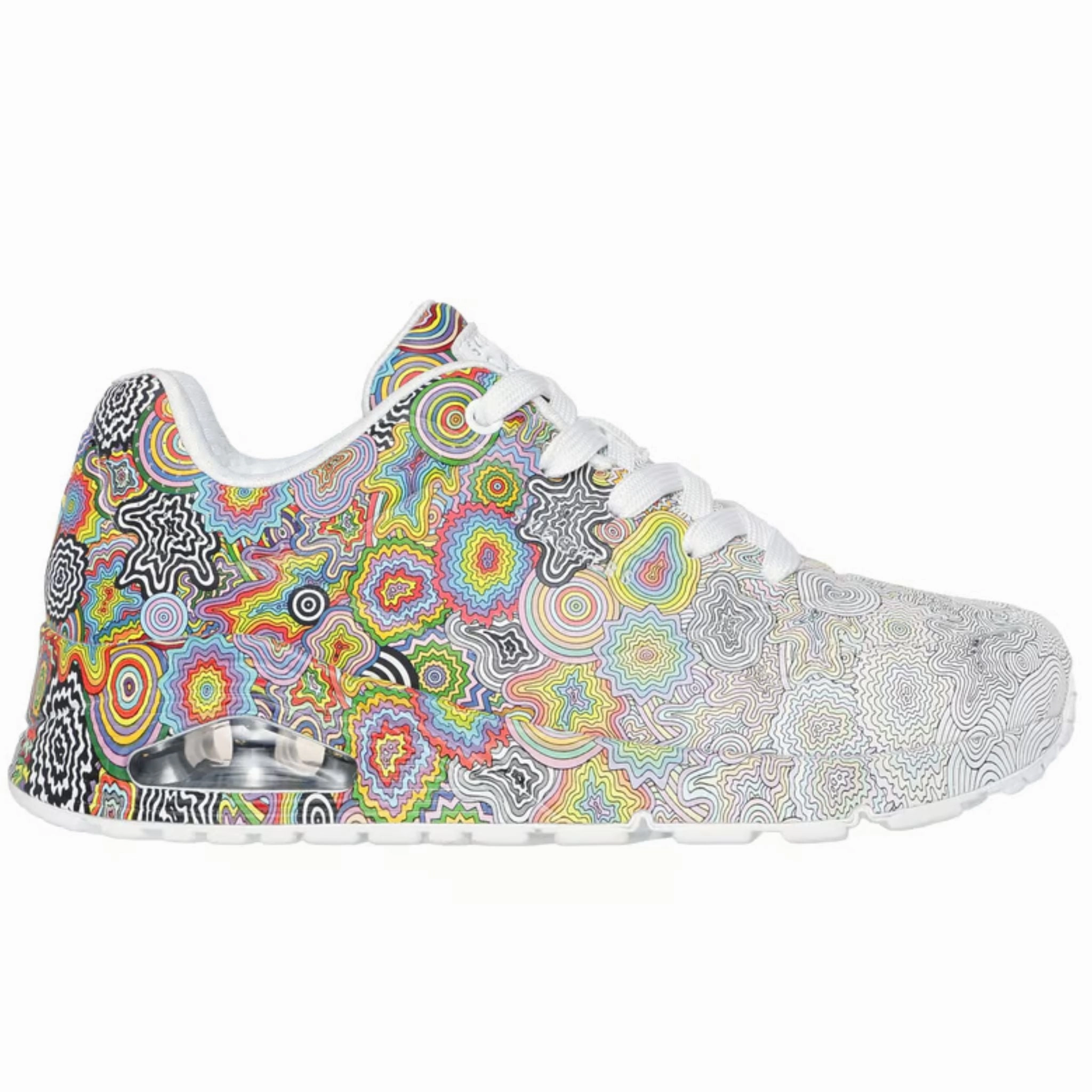 Easy performance Slim Build Skechers Women's 177929 Jen Stark: Uno Kaleidoscope Dream Multi Casual Shoes