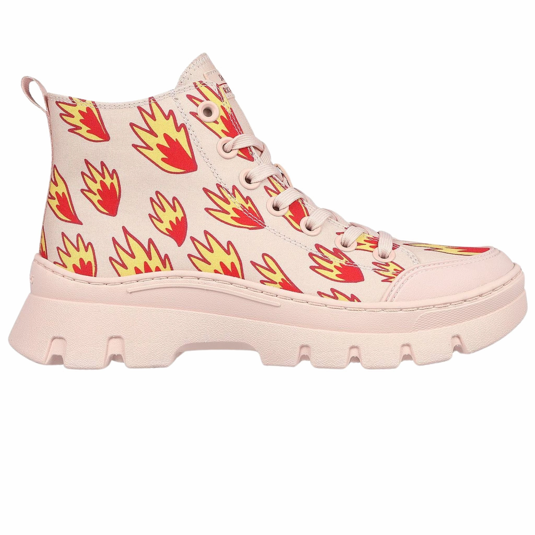 Skechers Women's 177950 Ricardo Cavolo Roadies Surge Tiny Flames Pink Multi Casual Shoes Lateral Stability Guide