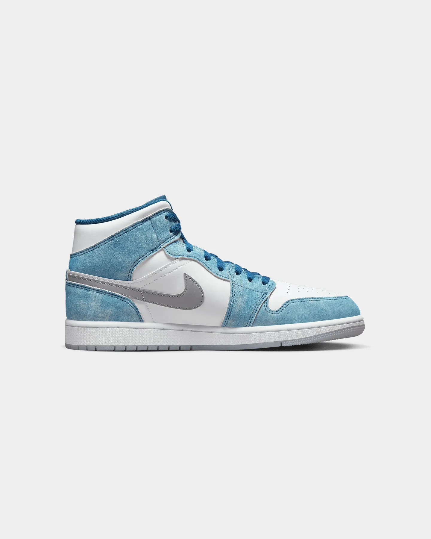 Jordan Air Jordan 1 Mid SE French Blue/Fir Unified Density Midsole hue