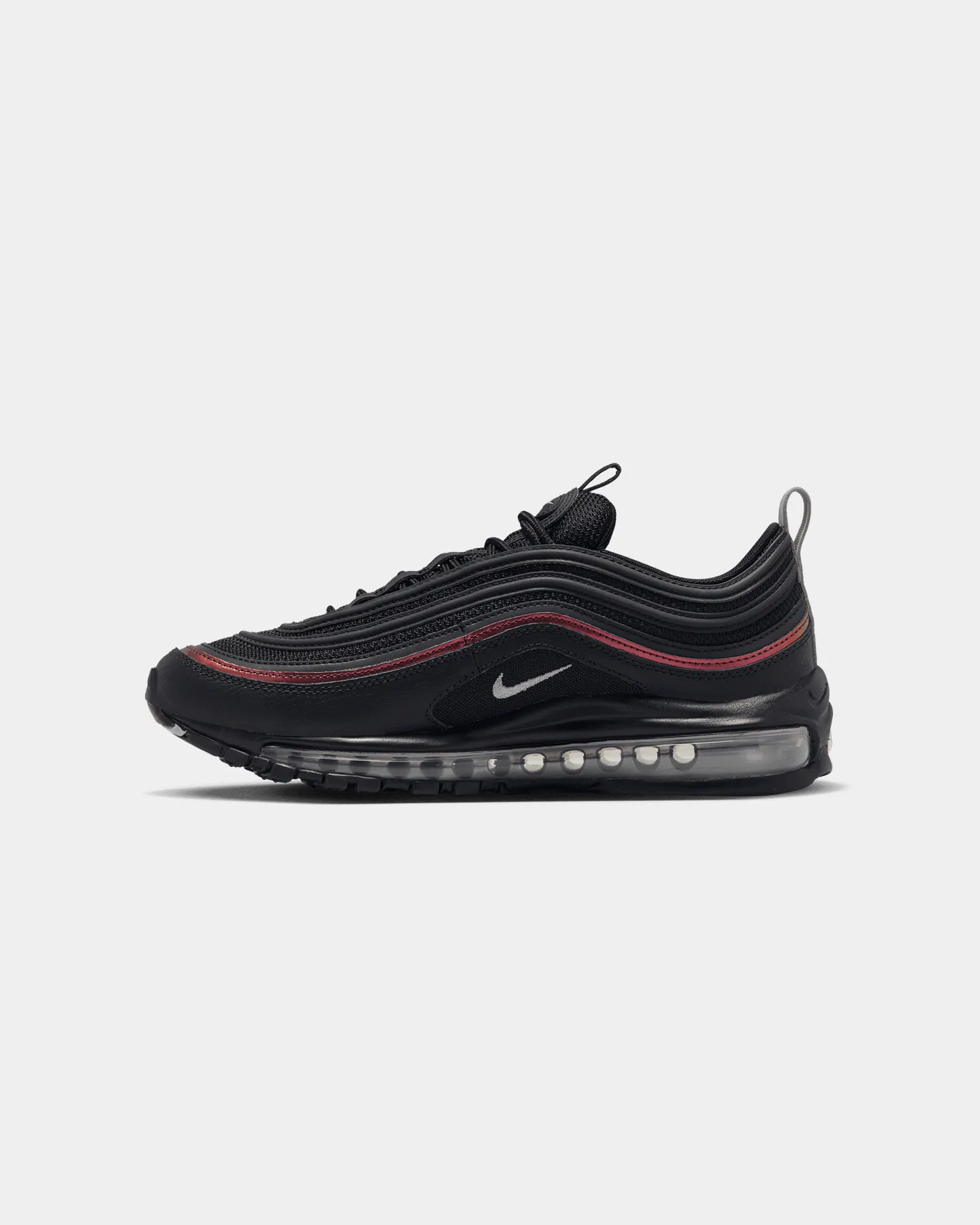 Adjustable Strap Closure Nike Air Max 97 Black/Wolf Grey